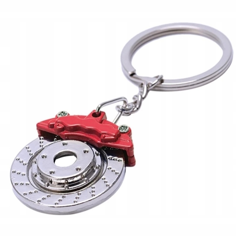 

Brelok klucze tarcza hamulcowa klocek zacisk hebel