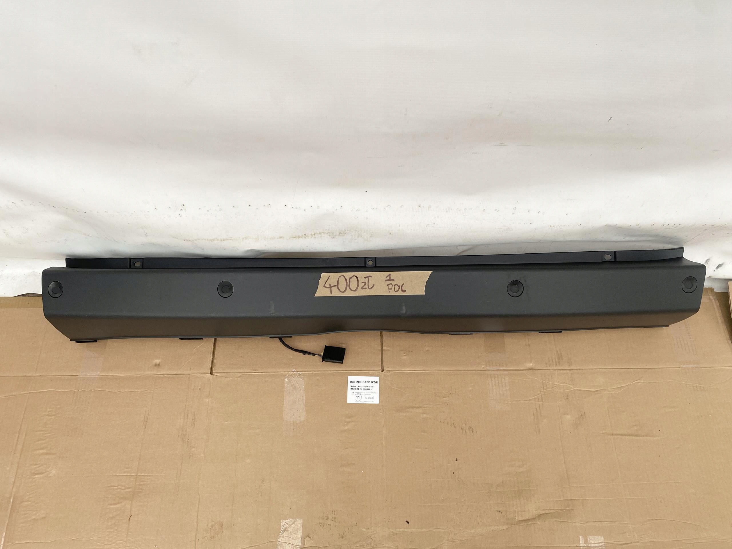 SPRINTER 906 VW CRAFTER 06- bumper cap rear PDC rear part black