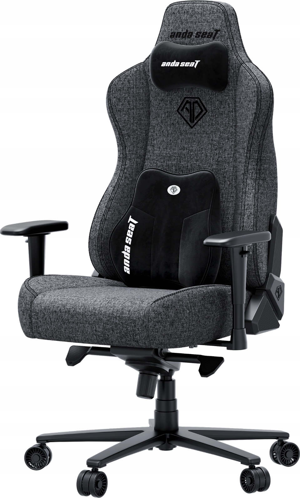 Fotel gamingowy Anda Seat Novis Plus XL Dark Grey Fabric