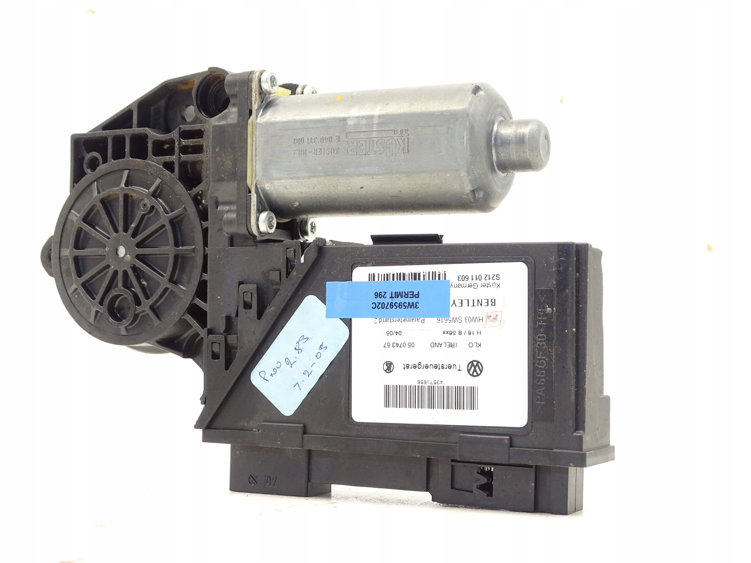 SILNCZEK window regulator BENTLEY CONTINENTAL 3W59599702C