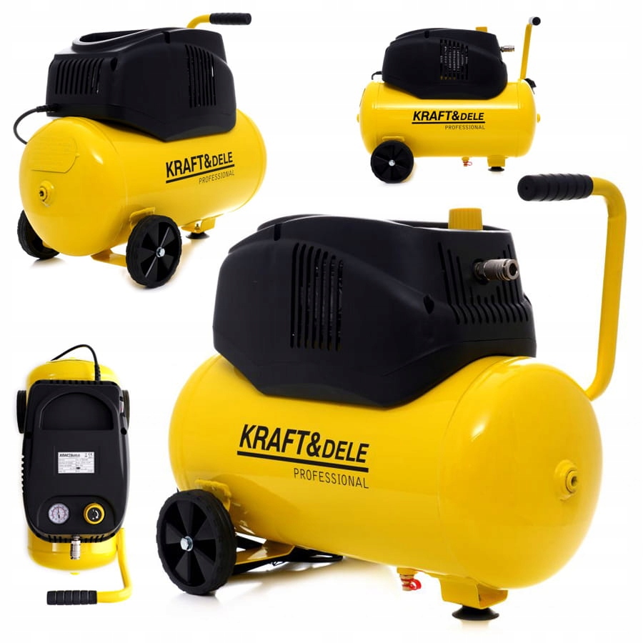 Bezolejový Kompresor Vzduchu 24L 8bar Kraft&dele KD1416