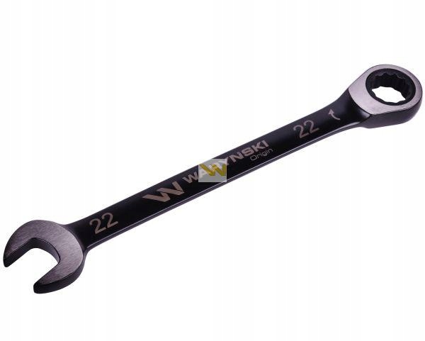

Klucz płasko-oczkowy 22 mm z grzechotką Waryński