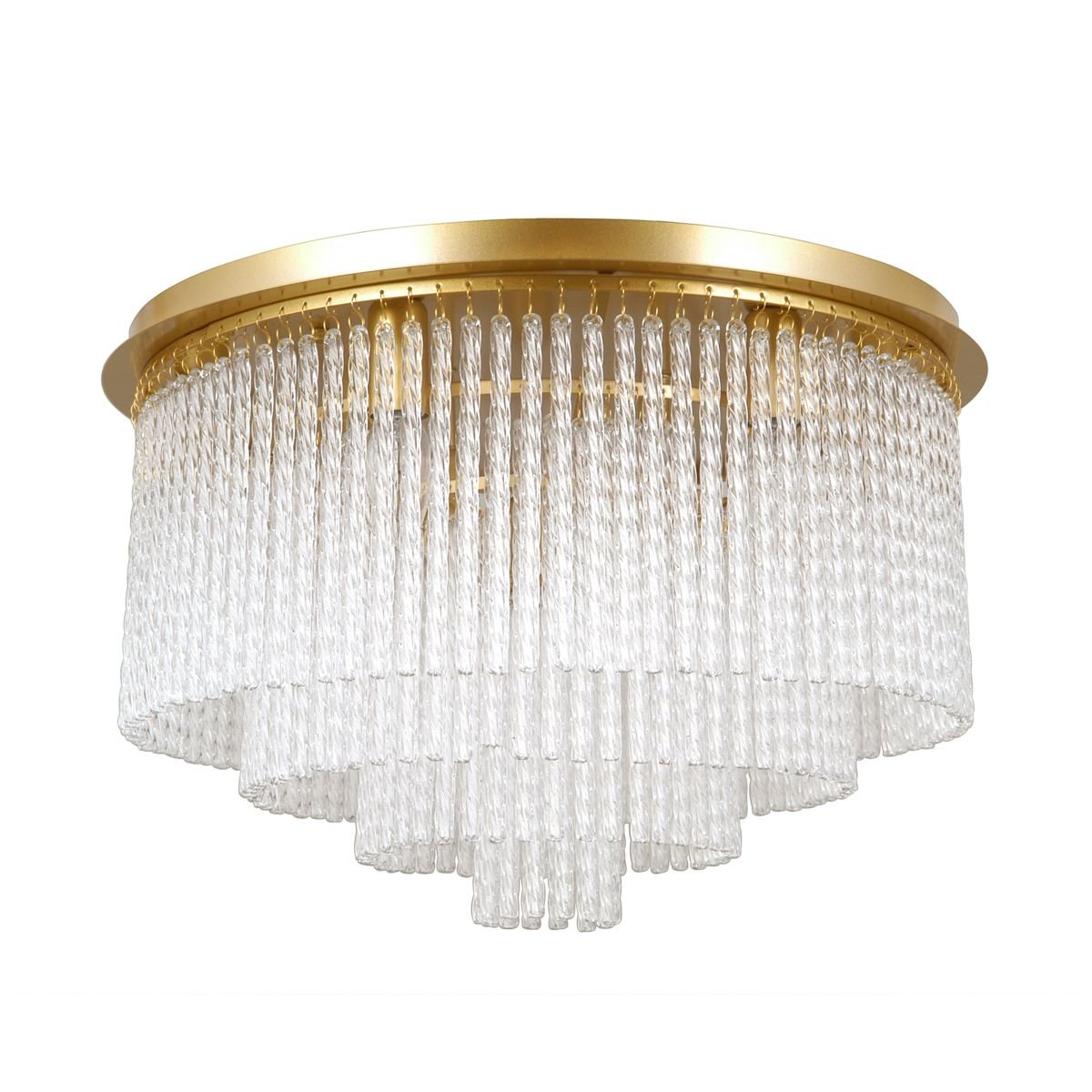 Stropná lampa Italux Naute zlatá – elegantné osvetlenie