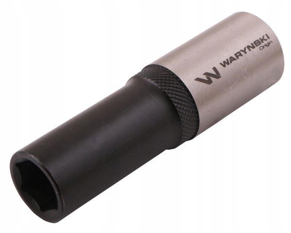 

Nasadka sześciokątna 1/2". 13 mm. długa Waryń