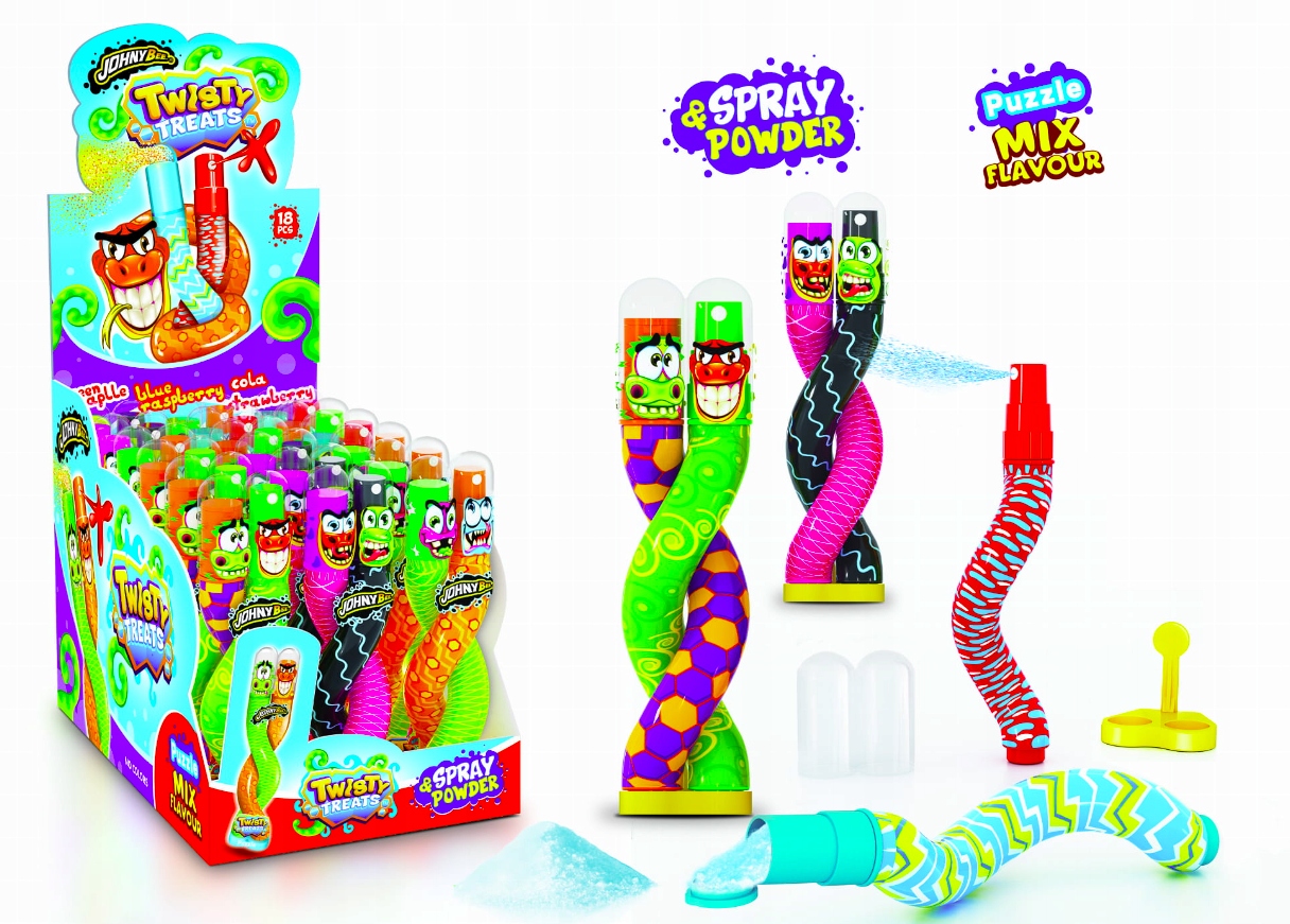 Johny Bee Spray Twisty 16,5Gx18SZT Treats