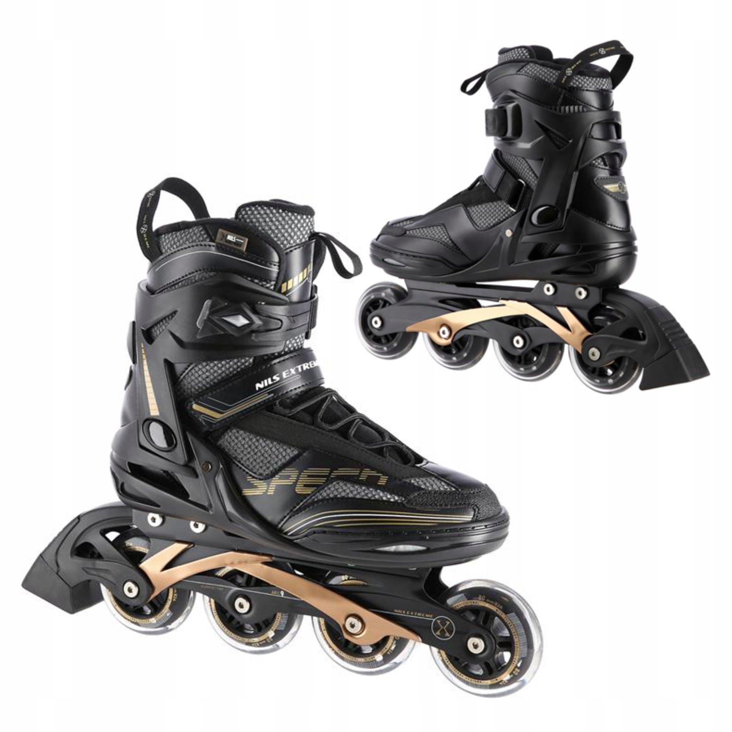 Kolečkové Brusle pro dospělé mládež brusle 2v1 vel