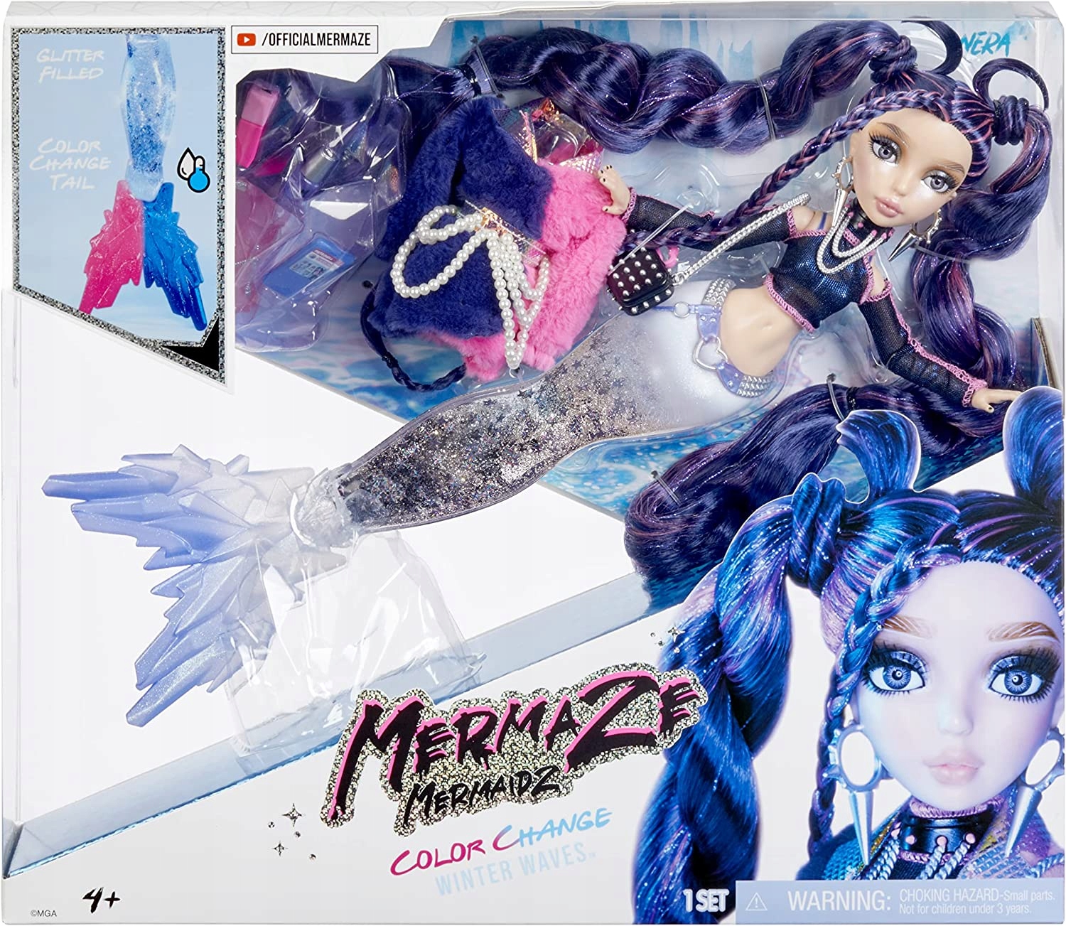 

Mermaze Mermaidz Winter Lalka Syrenka Nera 585404