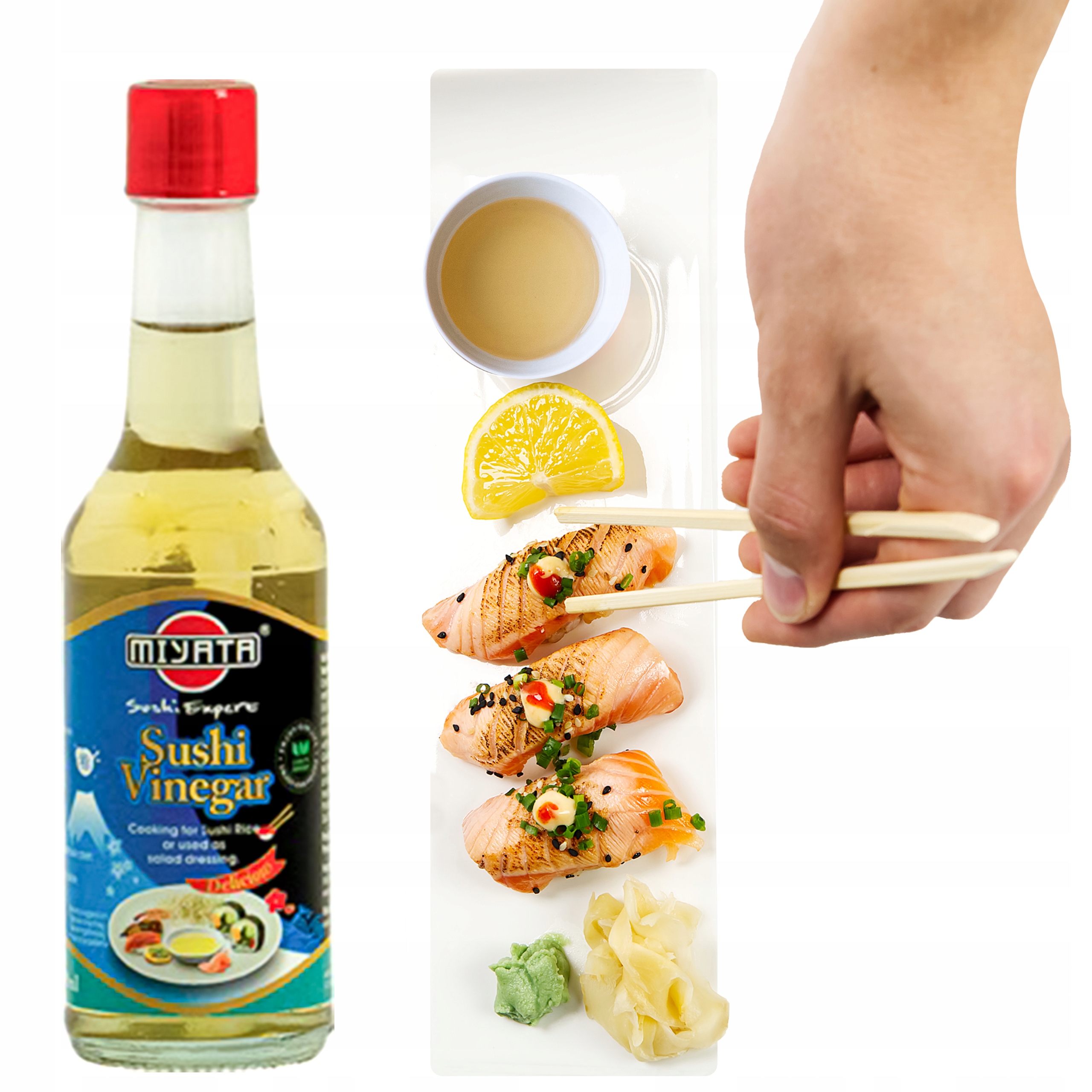 

Ocet Gotowa Zaprawa Ryżowa do Sushi 150ml Miyata