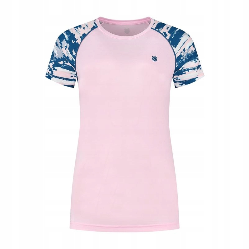Dámské Tričko K-swiss Tac Hypercourt Round Neck Top Melange Women Cher M