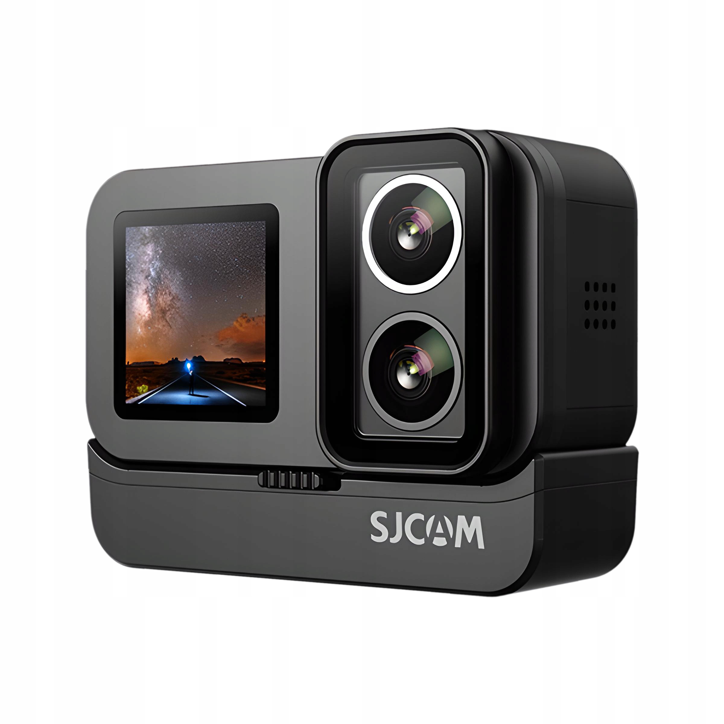 Športová kamera SJCAM SJ20 + akumulátorový držiak pre 4K kameru DUAL LENS PL Rozlíšenie 20 Mpx