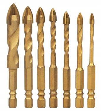 

Wiertła Do Szkła Płytek Frez Otwornica Gresu 7 Szt