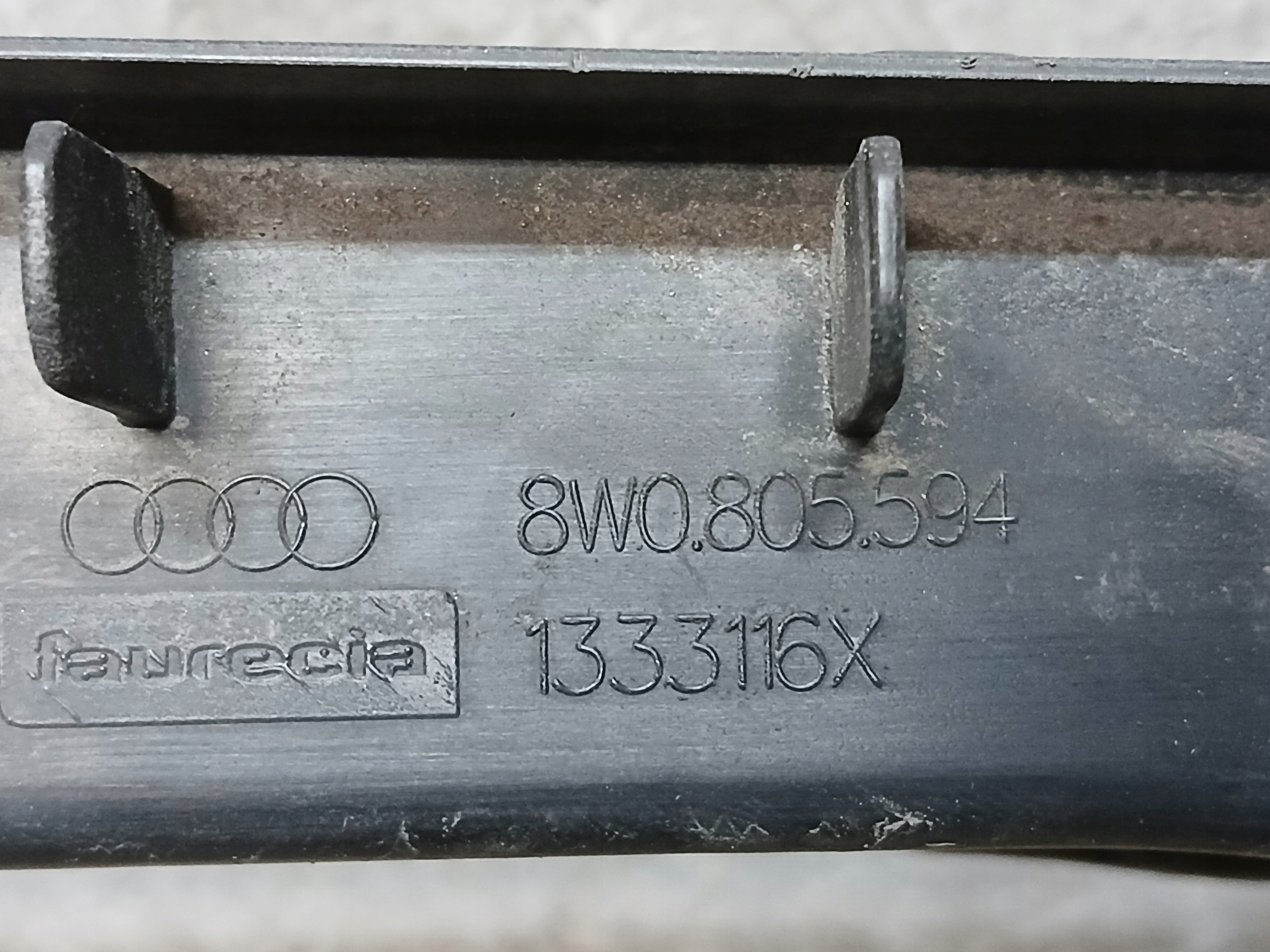 support panel for radiators AUDI A4 B9 8W0 16- 8W0805594