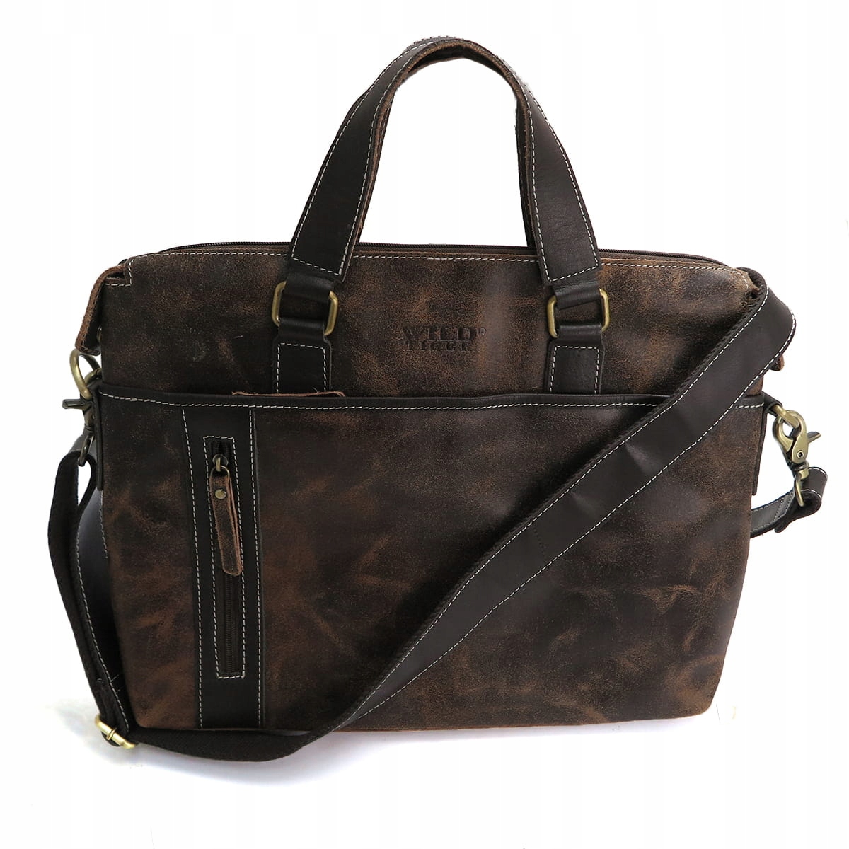 

Torba na laptop 15,6" skórzana Wild Tiger