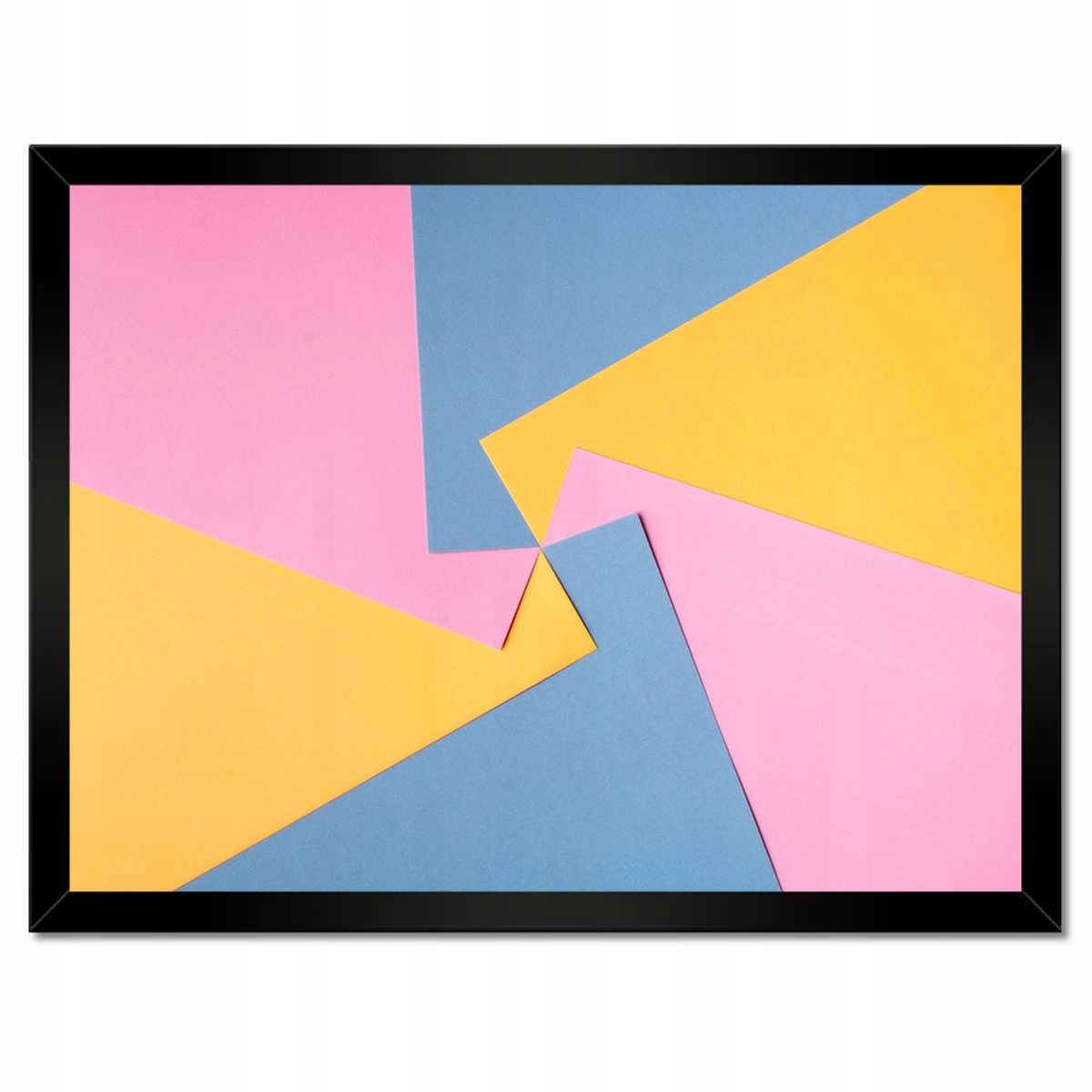 Plakáty v rámu 40x30 Origami Umění z papíru