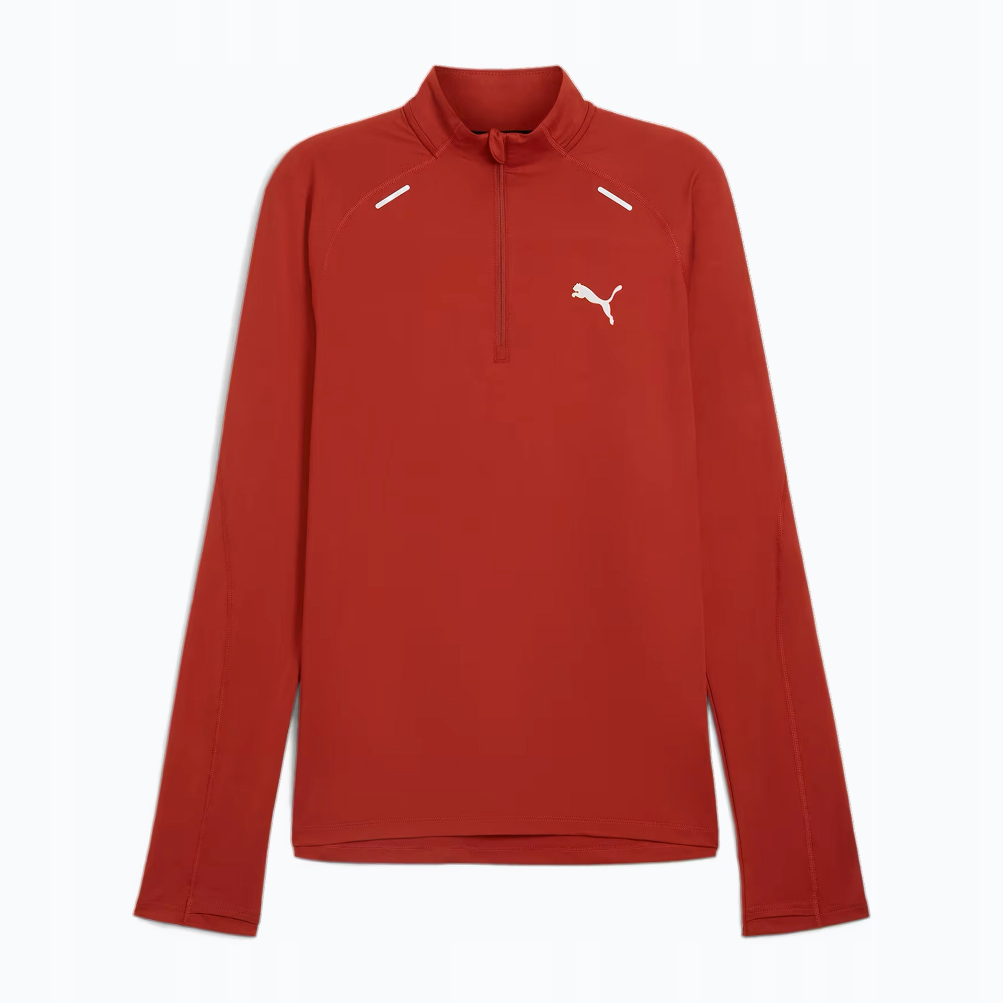 Bluza do biegania męska Puma Run Cloudspun 1/4 Zip mars red M