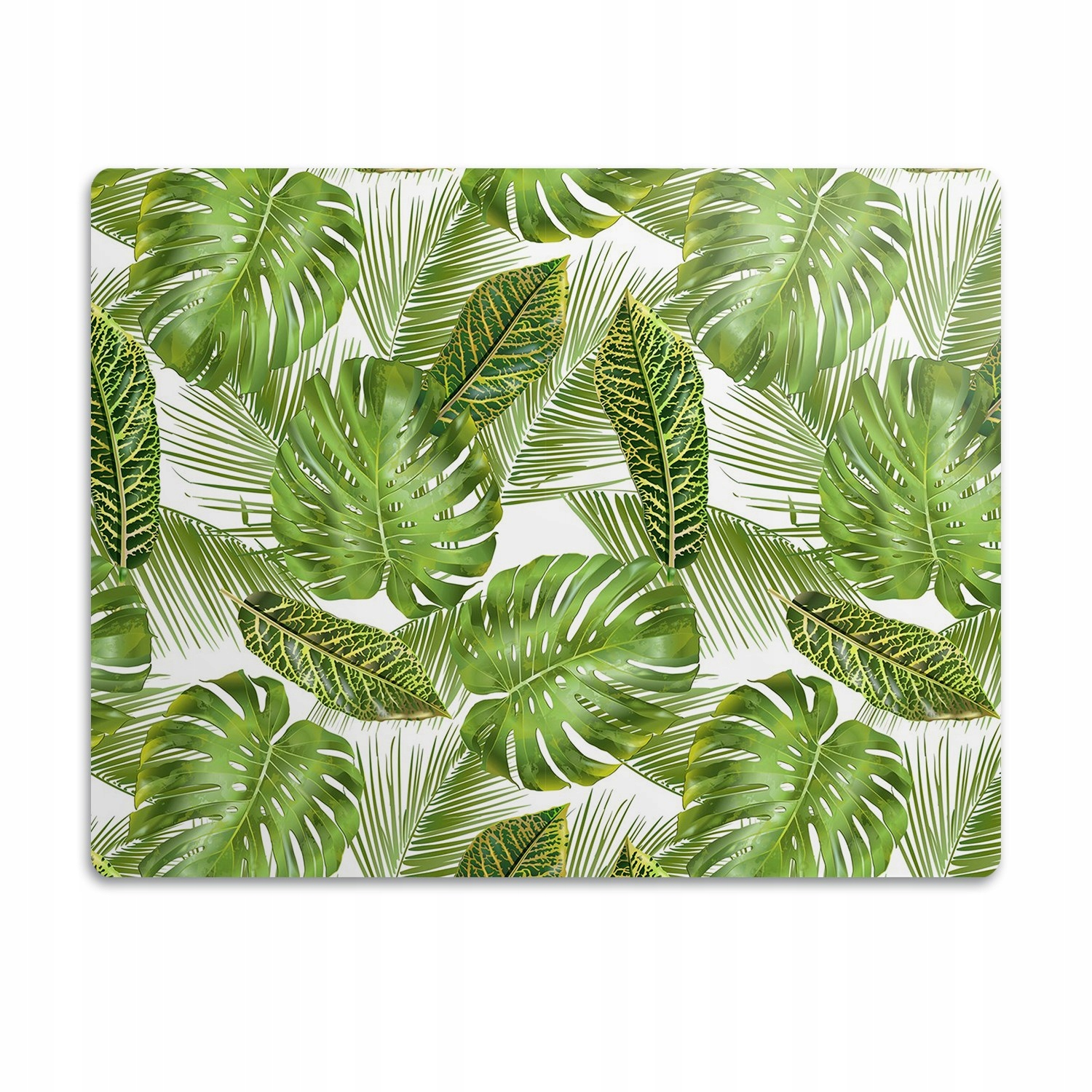 Podložka pro psa pod misku Tropické listy 60x40 cm