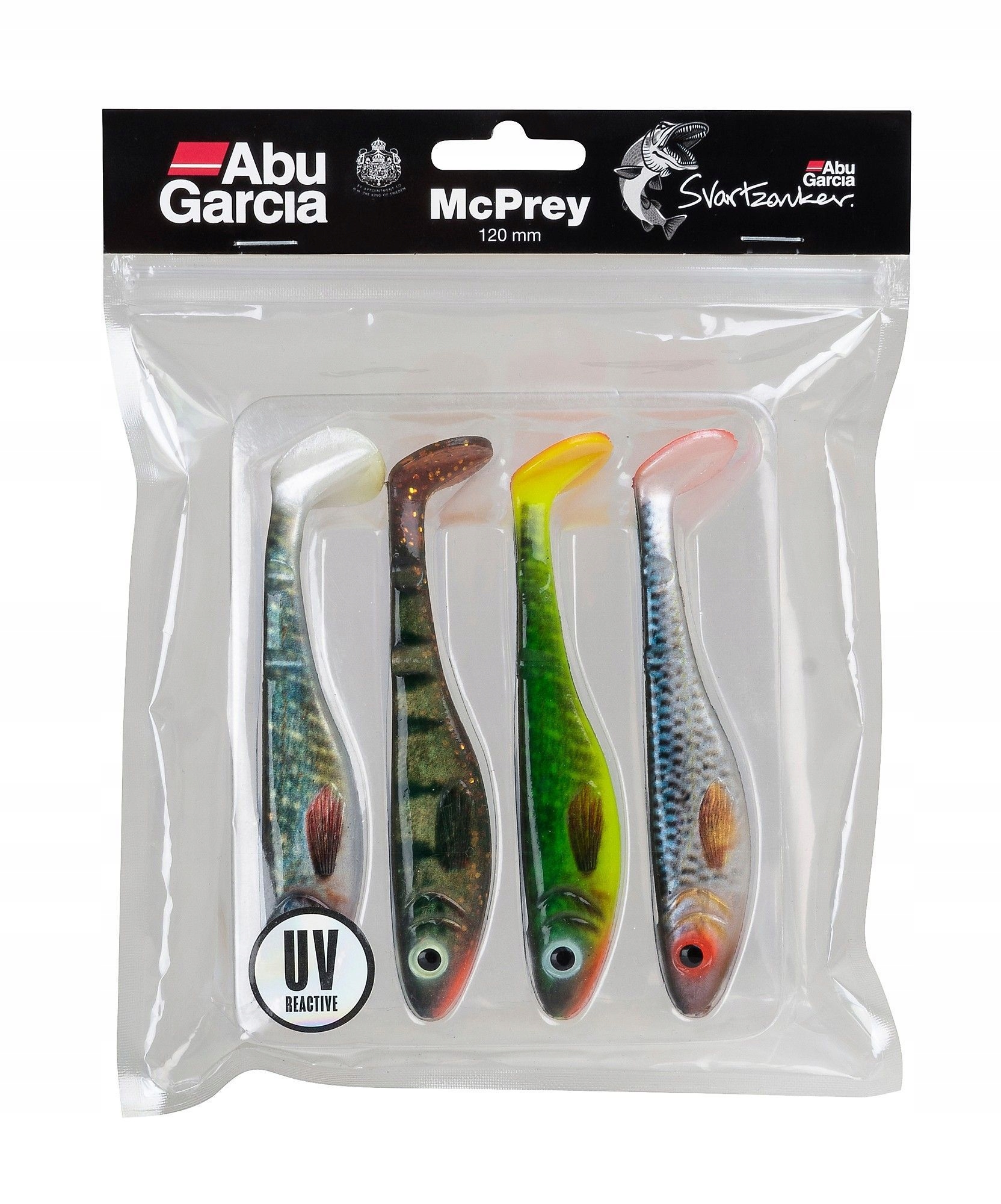 Zestaw gum Abu Garcia Svartzonker McPrey 12cm 4szt