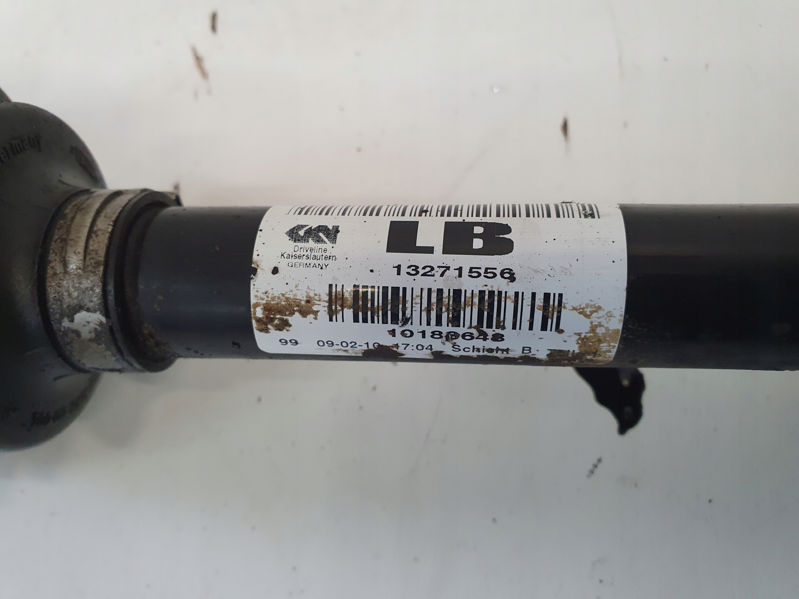 OPEL ASTRA J semi-axis right long 13271556 LB 1.4T