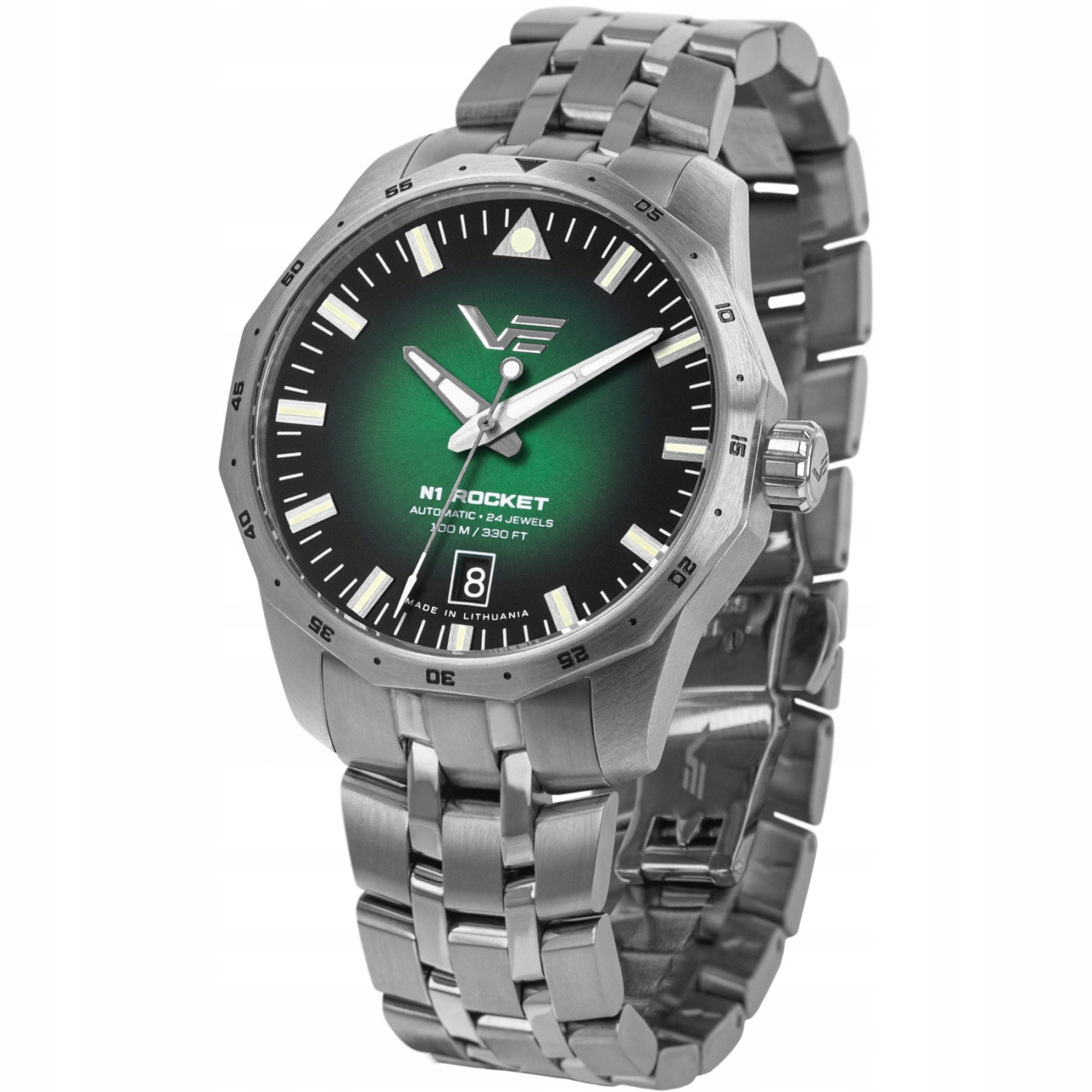 Dámské hodinky Vostok Europe NH35A-125A749B stříbrné