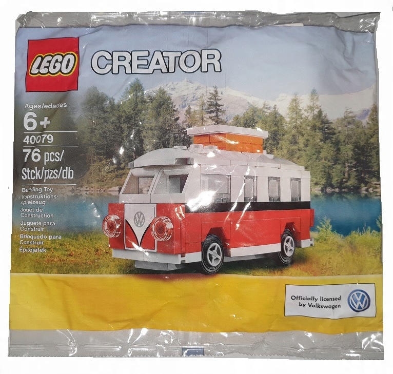 

Lego Creator Mini Vw T1 Camper Van 40079 Polybag