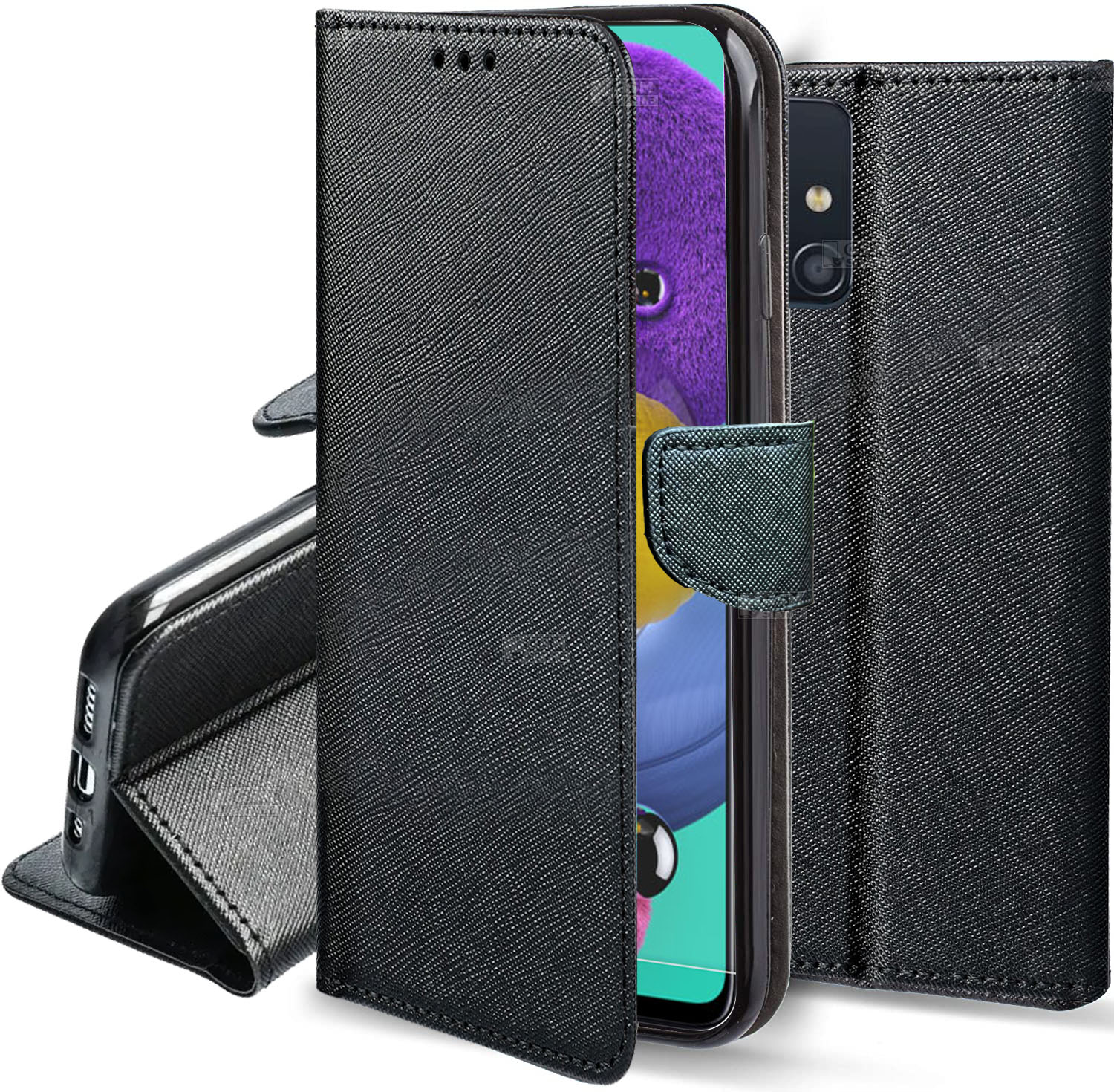 

Etui na Samsung Galaxy A51 Fancy Zamykane Szkło