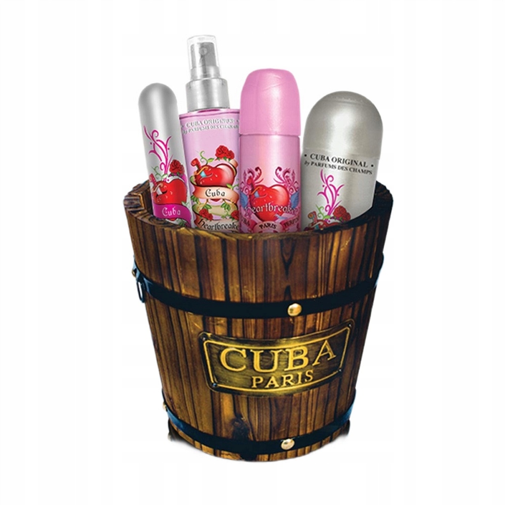 Sada Cuba Heartbreaker parfémovaná voda 100 ml, 35 ml, deodorant a mlha