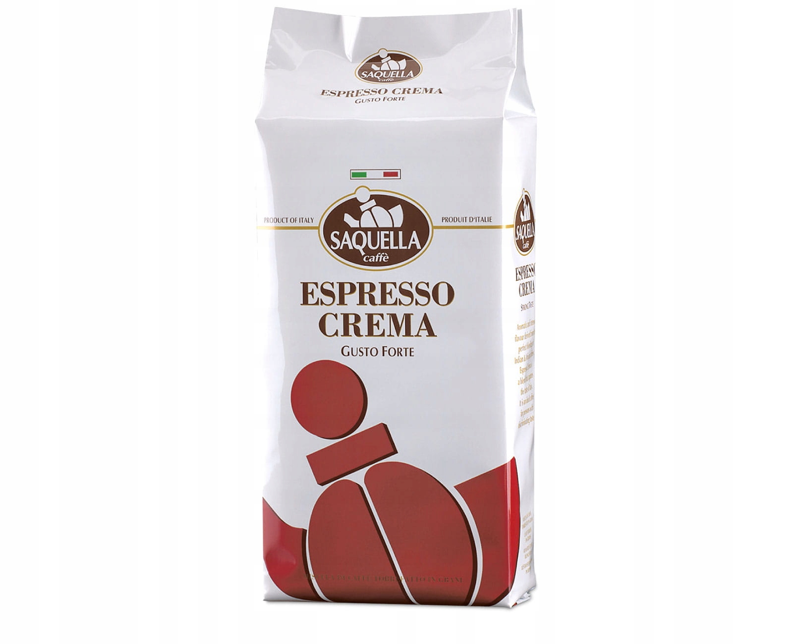 Káva Saquella Espresso Crema 1000 g přímo z Itálie