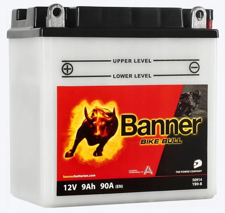 50914 - Акумулятор BANNER YB9-B 12V 9Ah 90A
