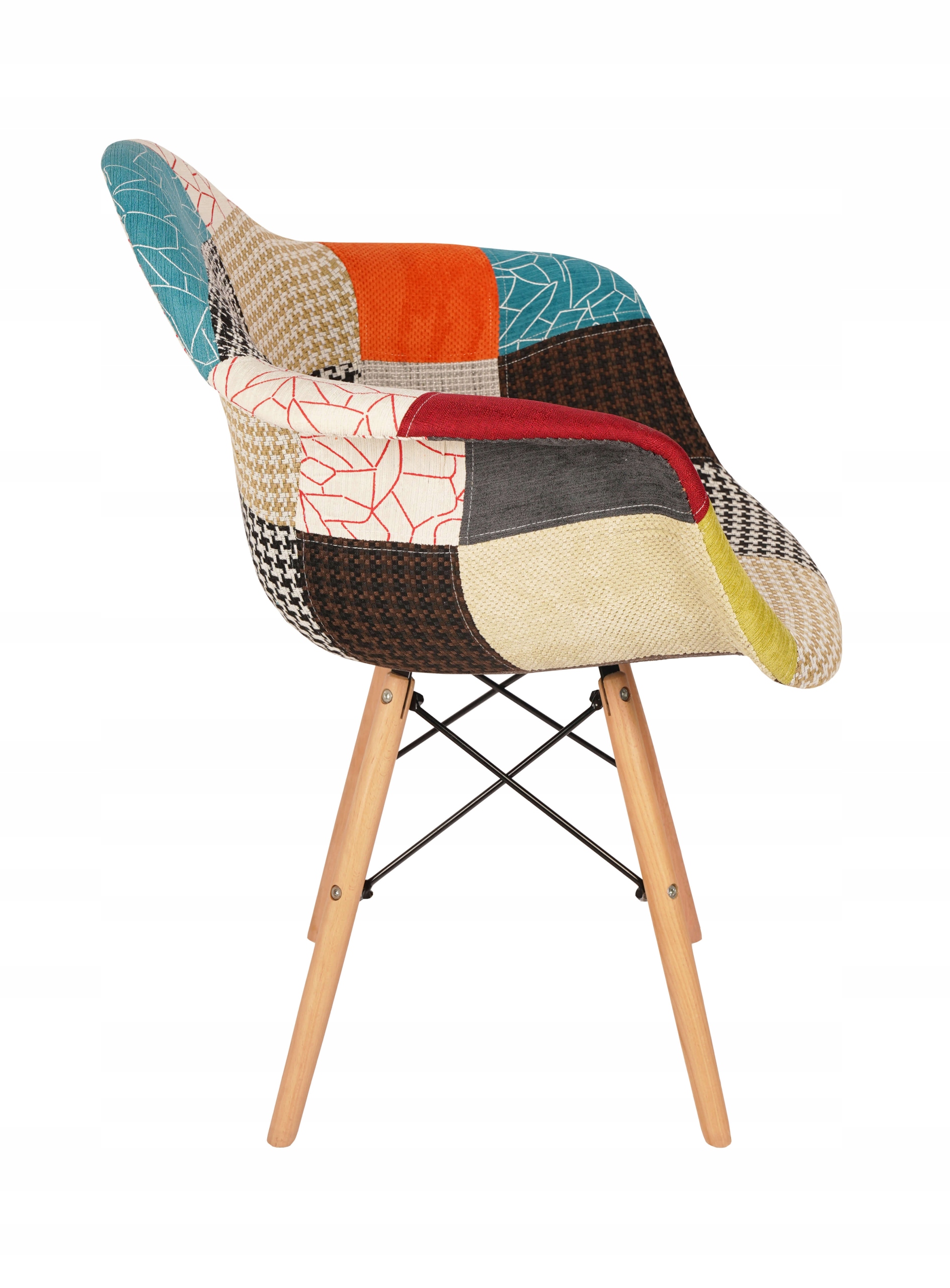 KRZESŁO Z PODŁOKIETNIKAMI PATCHWORK TAPICER TOKIO EAN (GTIN) 947726478099