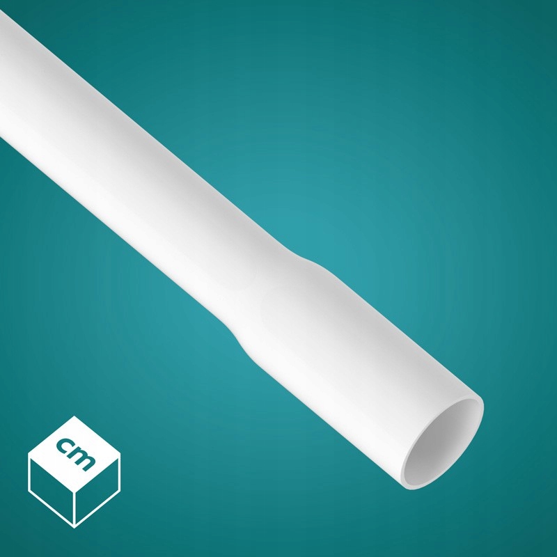 Rura elektroinstalacyjna 16mm 2m biała Długość (mb) 2