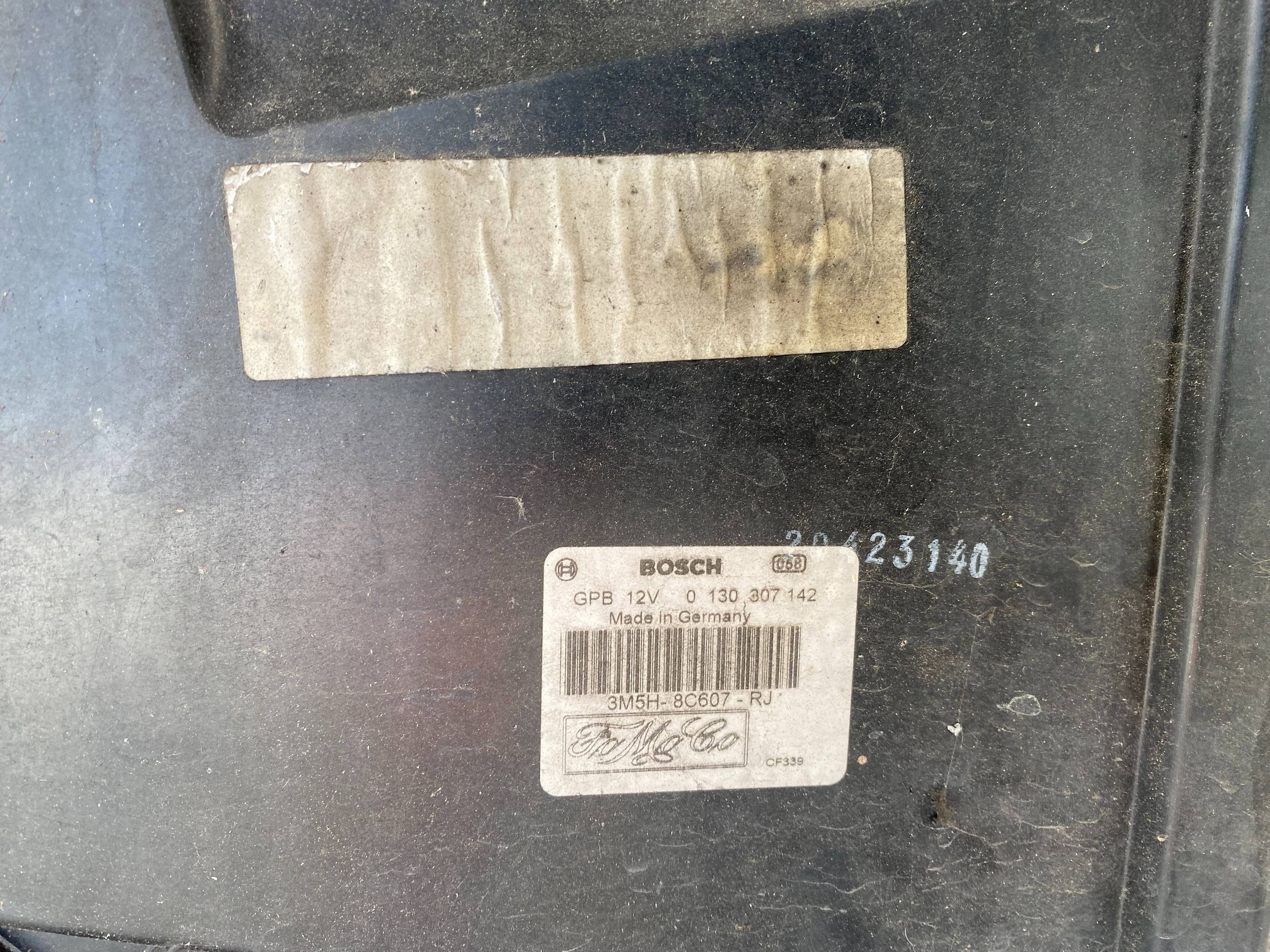 VOLVO C30 LIFT 1.6D complete support panel for radiators radiator sider