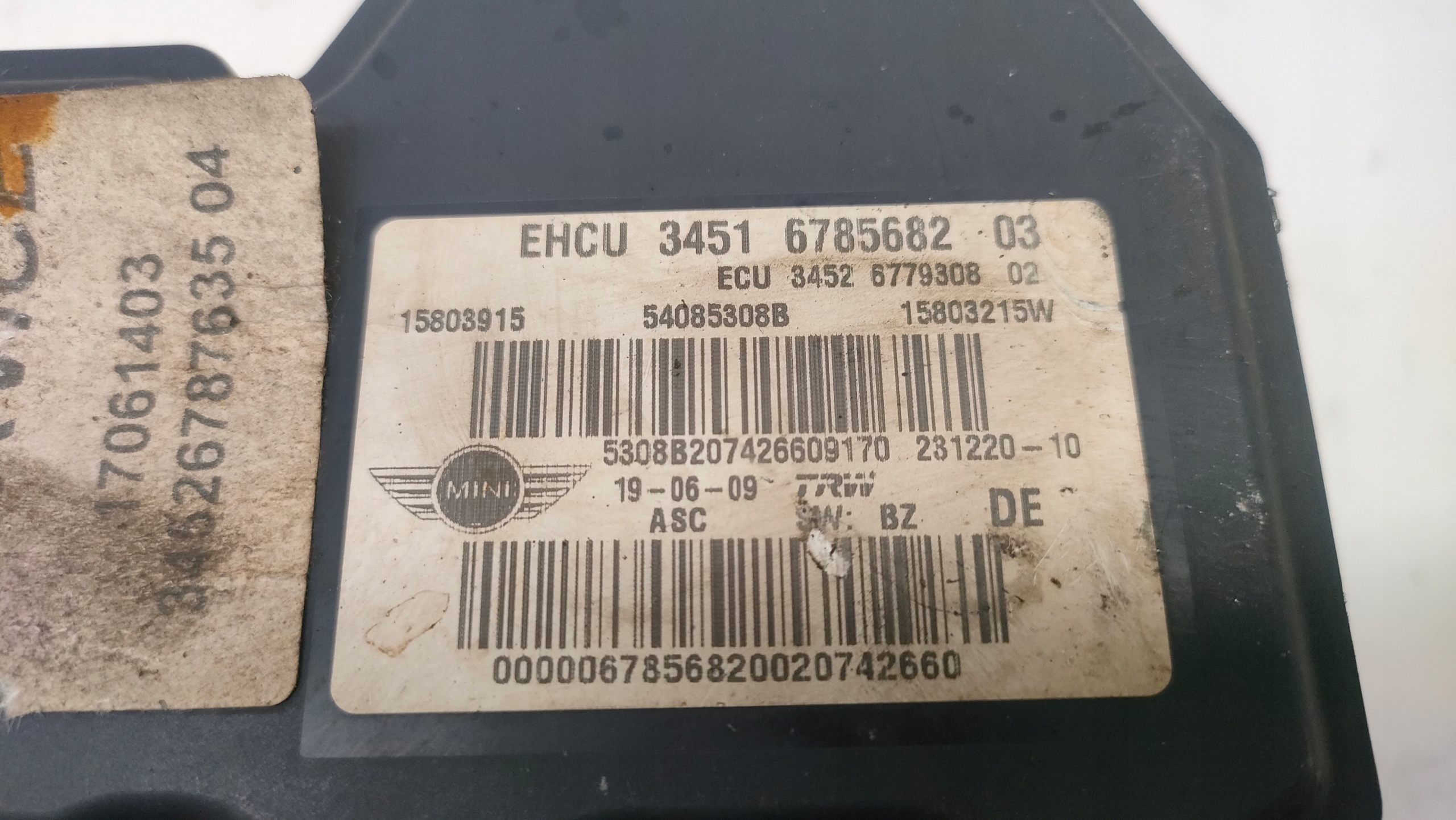 MINI R56 pump ABS 34516785682