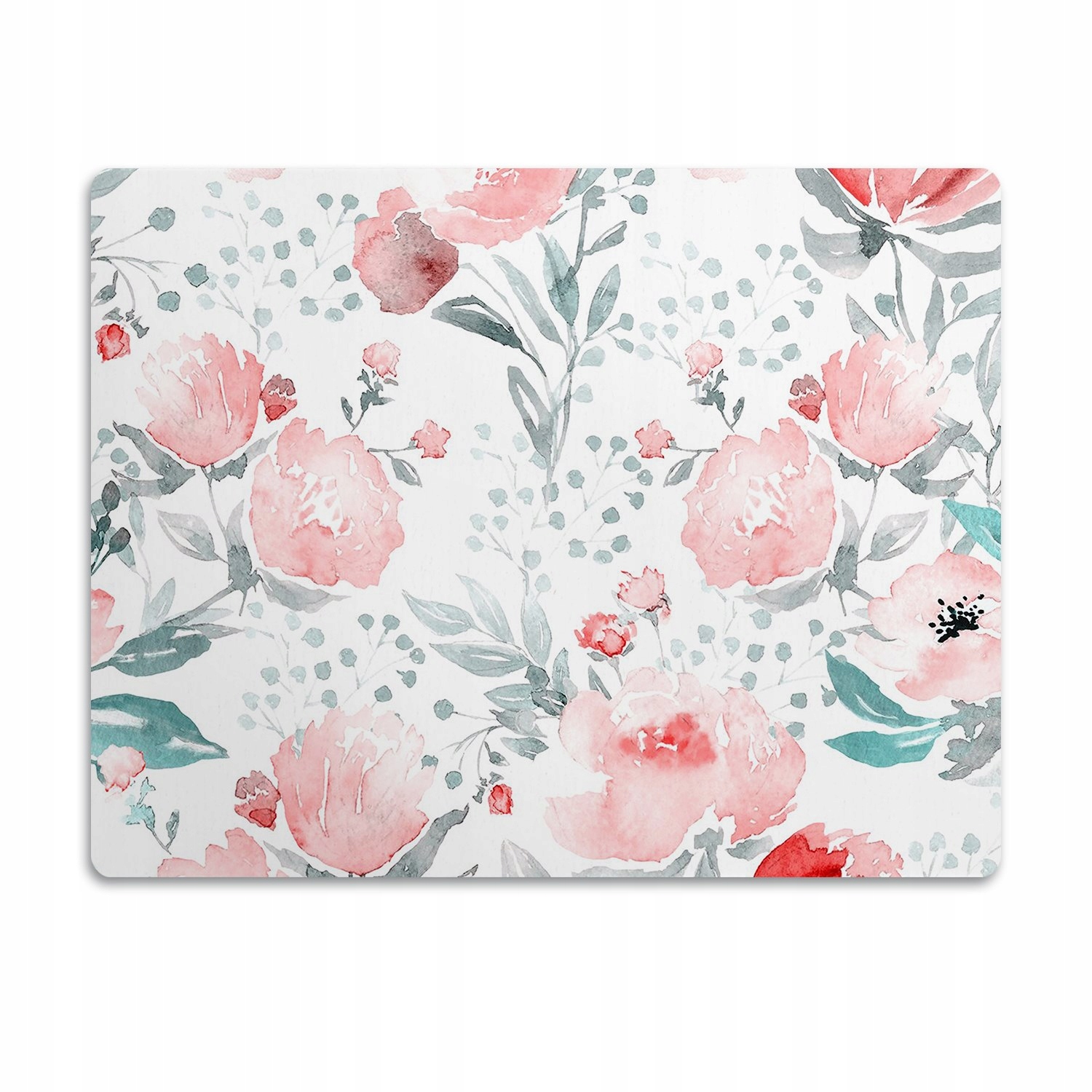 Levně Pro psa a kočku podložka pod misky Akvarel maki 90x60