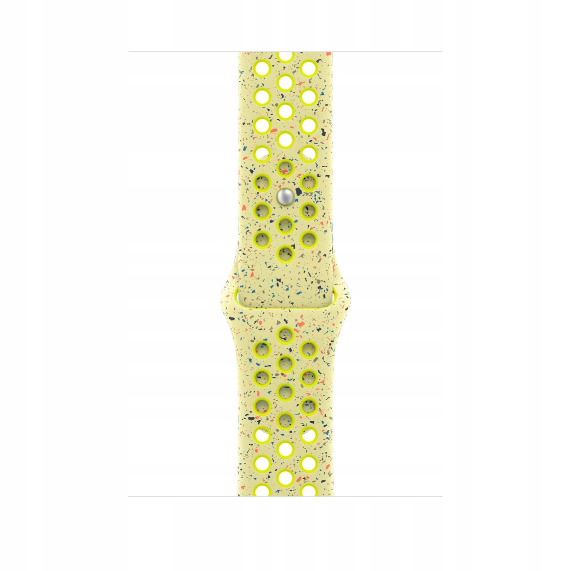 Apple Pasek sportowy Nike w kolorze promiennym zielonożółtym do 46 mm M/L