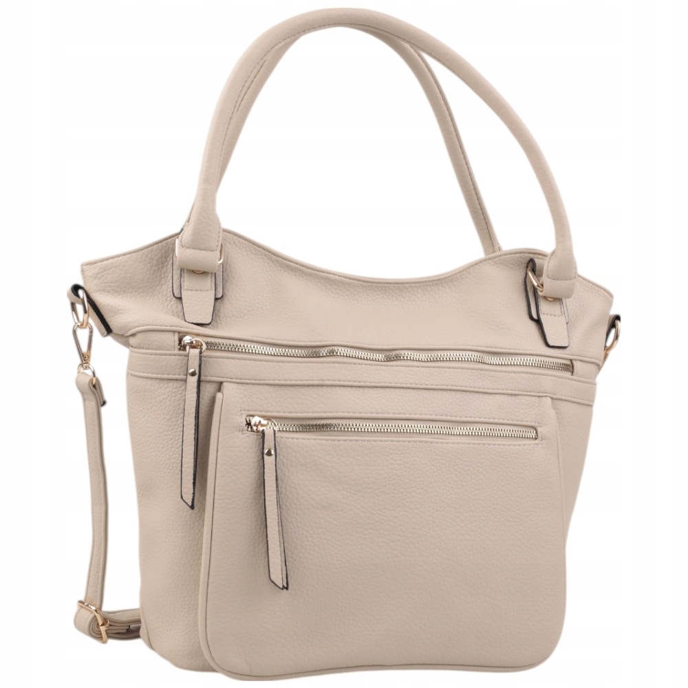 Torebka damska shopper na ramię miejski shopperki klasyczne torebki pojemne