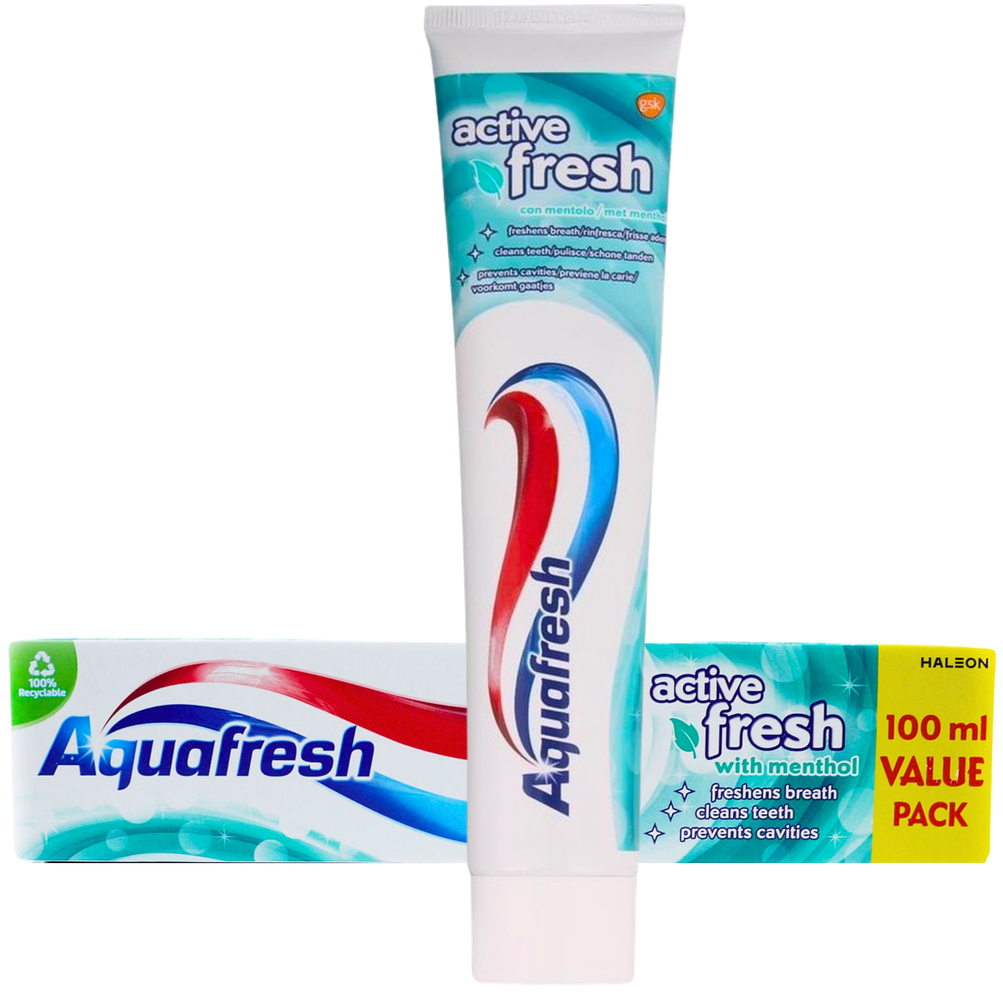 Aquafresh Active Fresh Pasta do Zębów 100 ml — 5