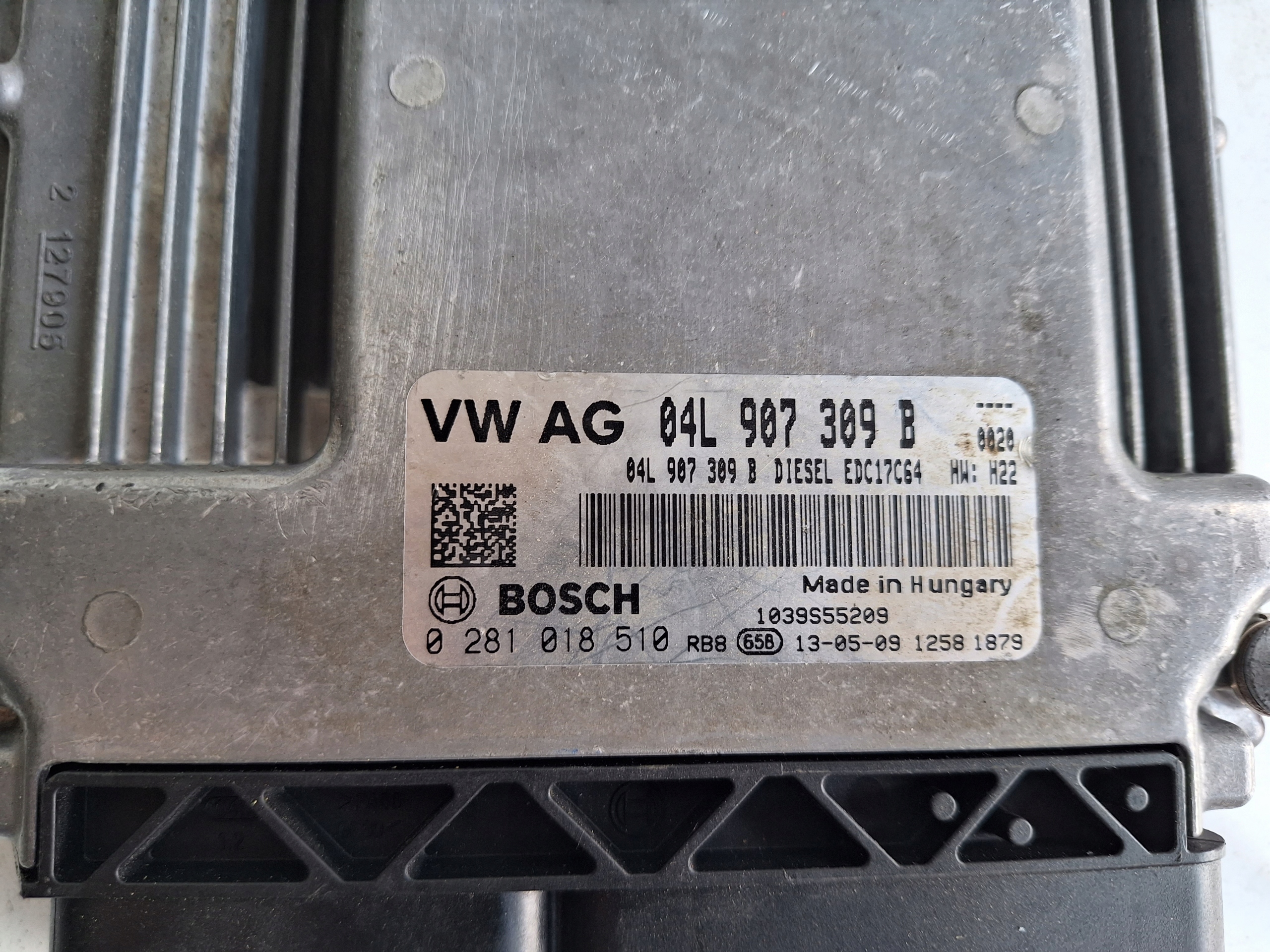 VW SEAT SKODA AUDI computer 04L907309B