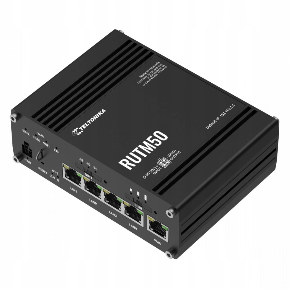 Router przewodowy Teltonika RUTM50
