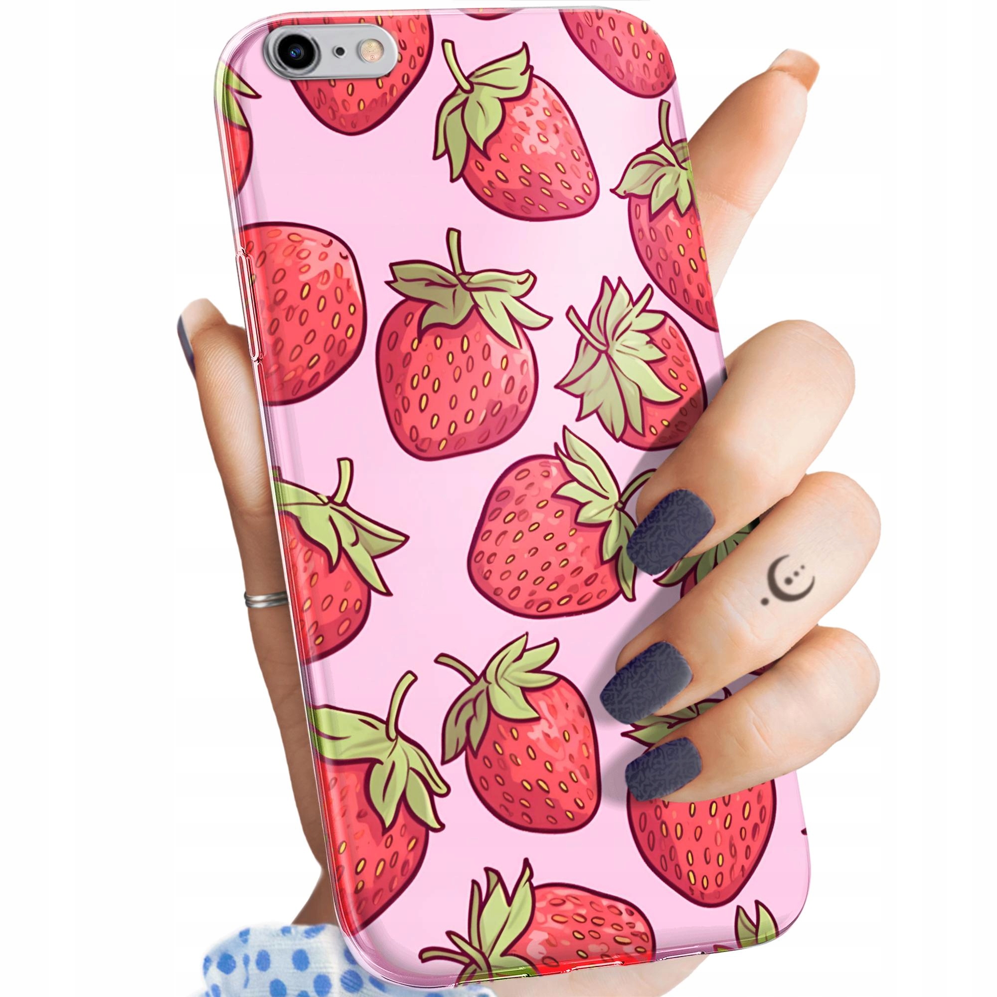 Etui Do Iphone 6 Plus 6S Plus Truskawki Poziomki Owoce Obudowa Case