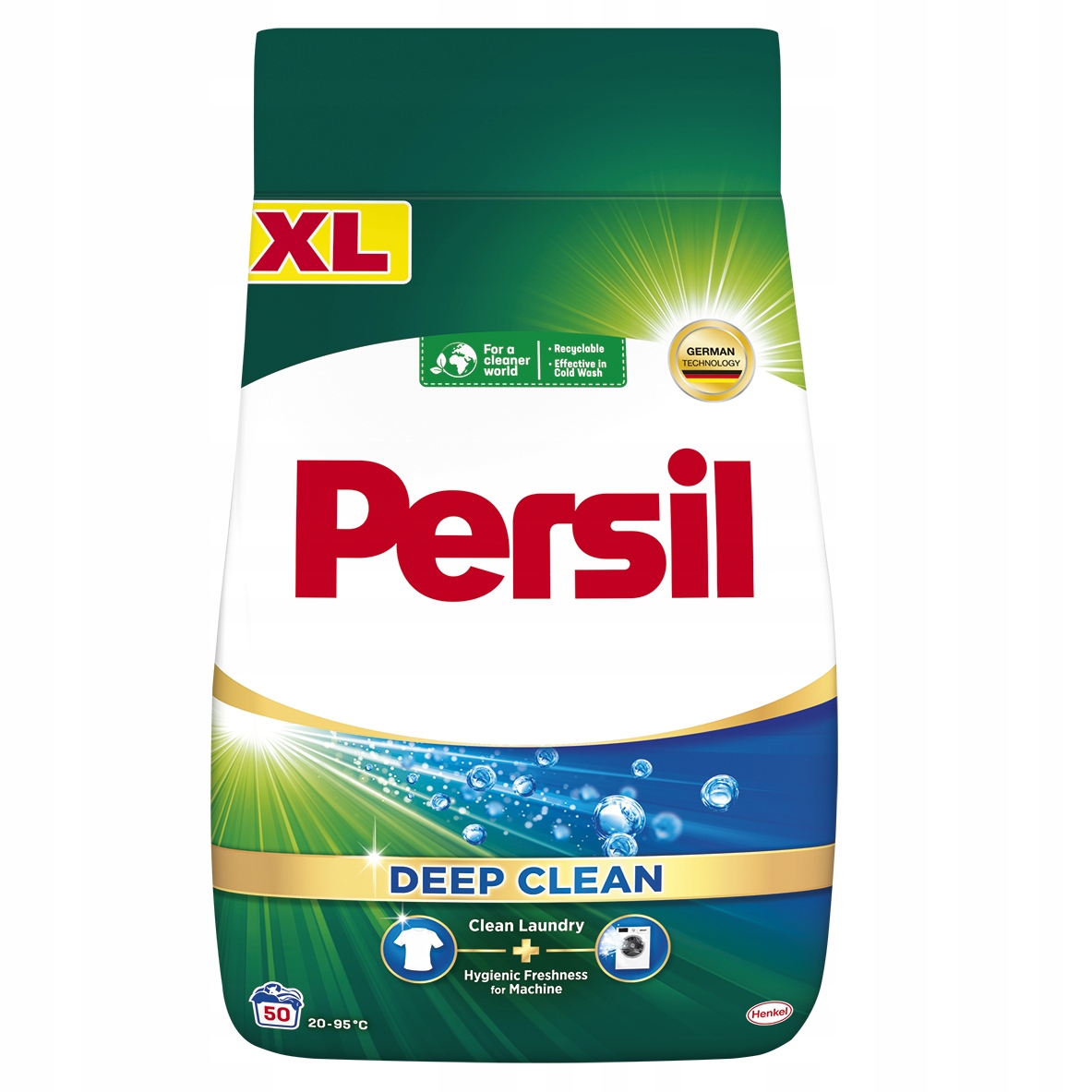 Levně Persil Deep Clean Prací prášek Regular 2,75kg 50 praní