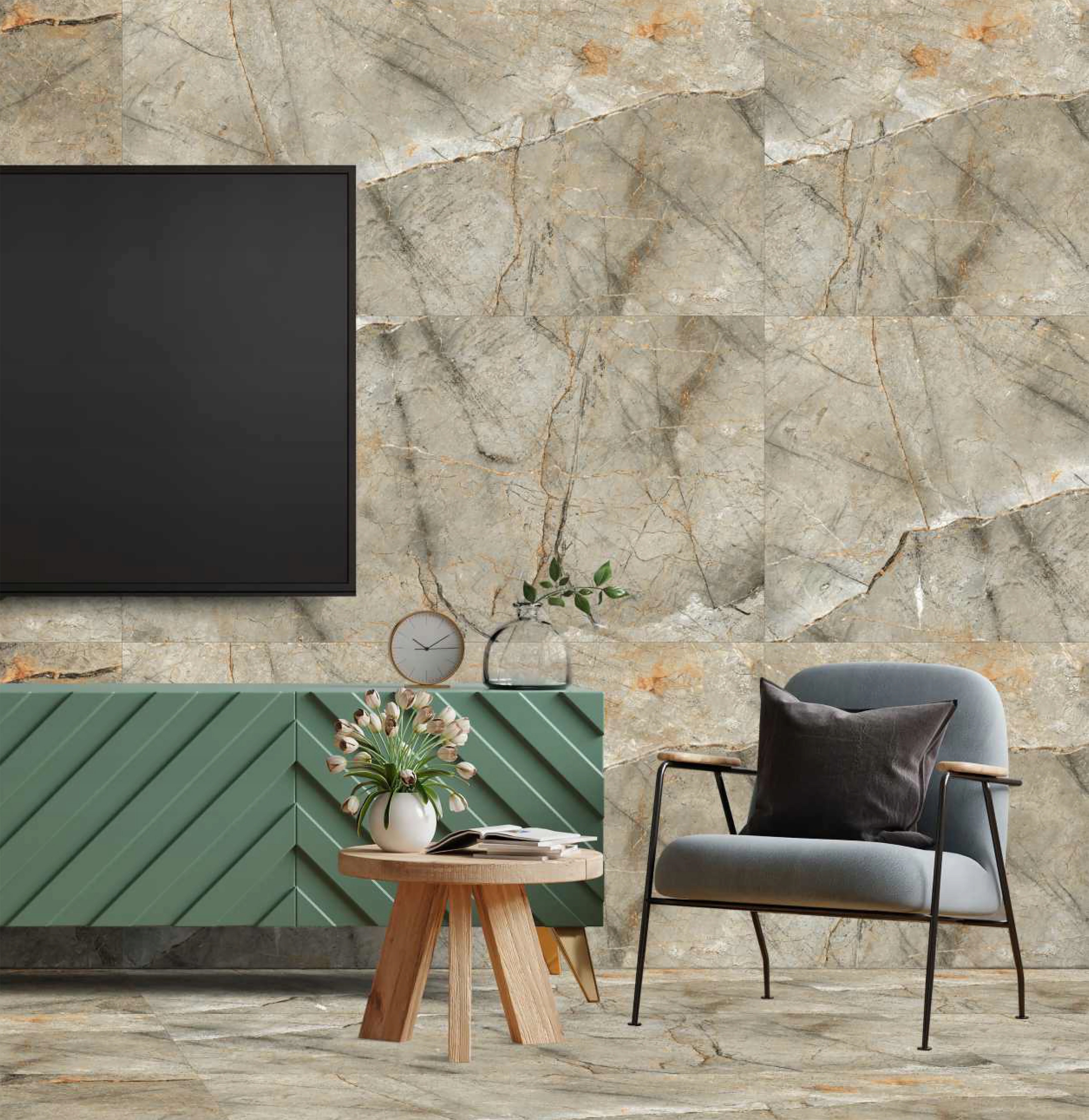 PŁYTKI ŁAZIENKOWE PODŁOGOWE MARMUR GRES SARAN COLIN 60x120 CARVING / MAT Kod producenta PD-CI-SC-0001