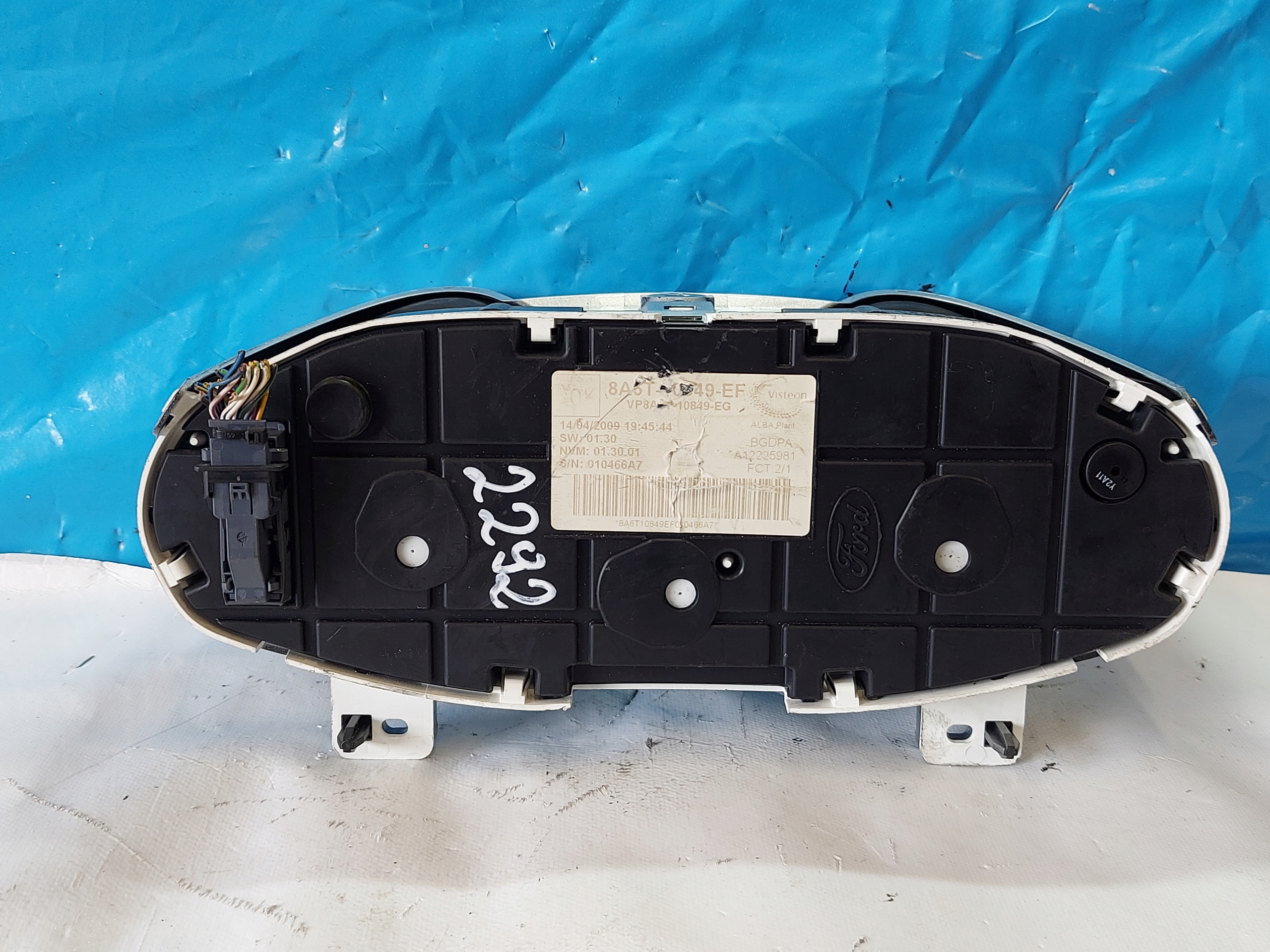 dials clock FIESTA MK 7 1.2 B 8A5T049EF