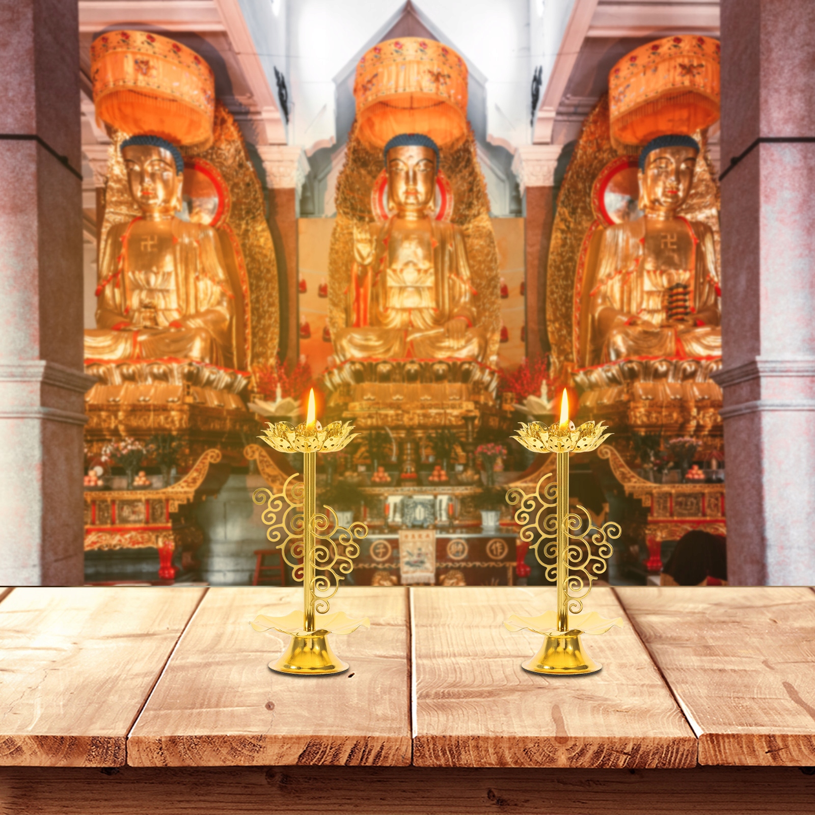 PODSTAWKA NA ŚWIECZKI LOTUS WINDPROOF TRWAŁY I STYLOWY STOJAK | ALLEGRO Rodzaj kandelabr