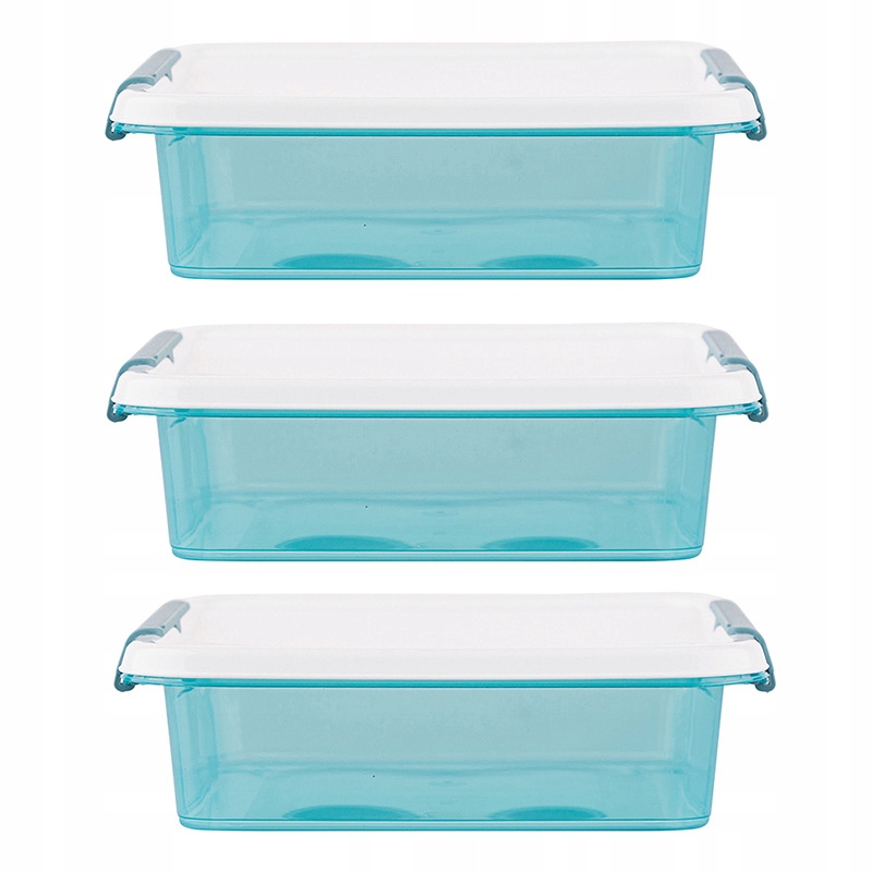 

Pojemniki Na Żywność Wędliny Lunchbox 0,6L 3szt
