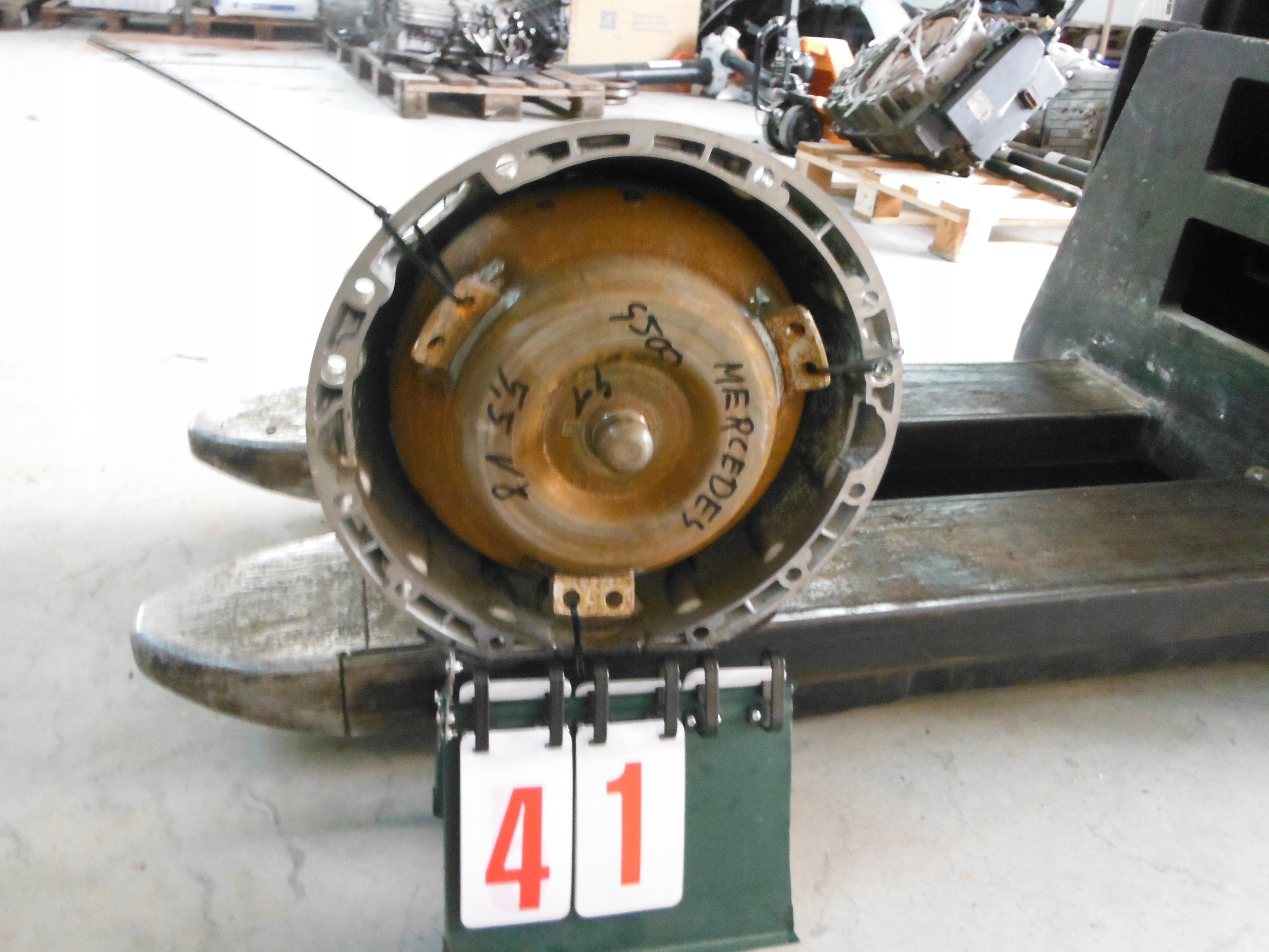 gearbox, MERCEDES S500 5.5 V8 273961