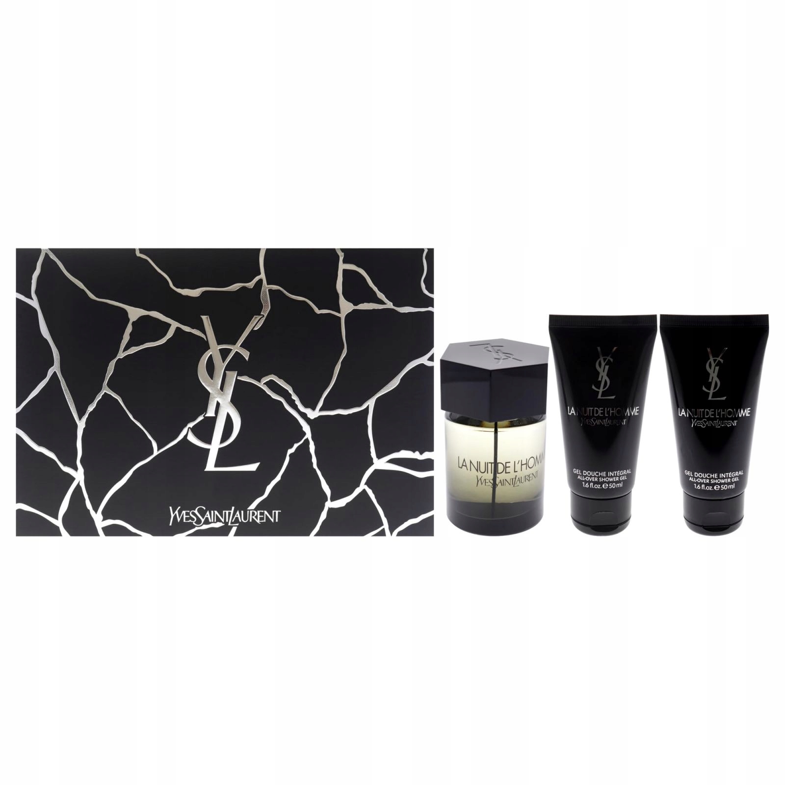 Yves Saint Laurent La Nuit De L` Homme Toaletní Voda 100 Ml+sprchový Gel
