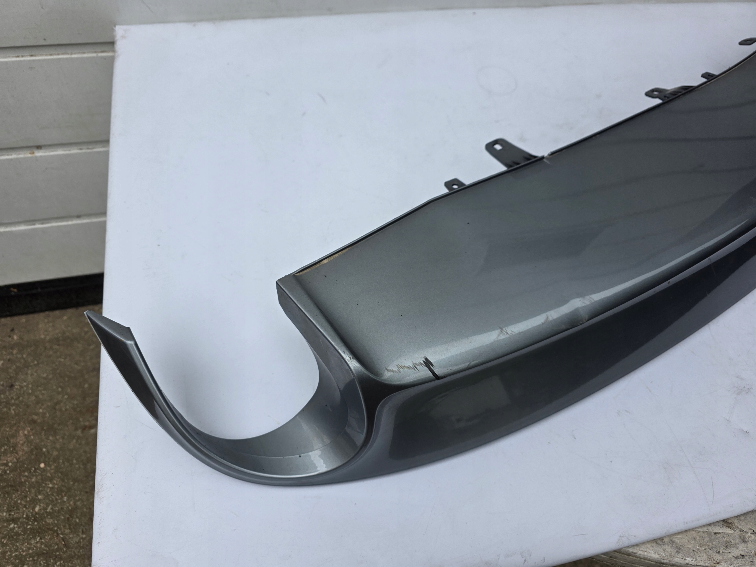 Accessoires Pare choc Diffuseur AUDI A7 C7 4G PODWOJNY Échappement DWIE RURY 2011-2015