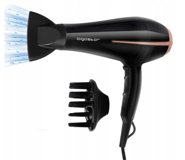 fén Aigostar Hair dryer Ionic Ac 2400W VDE/Fighter Difuzér
