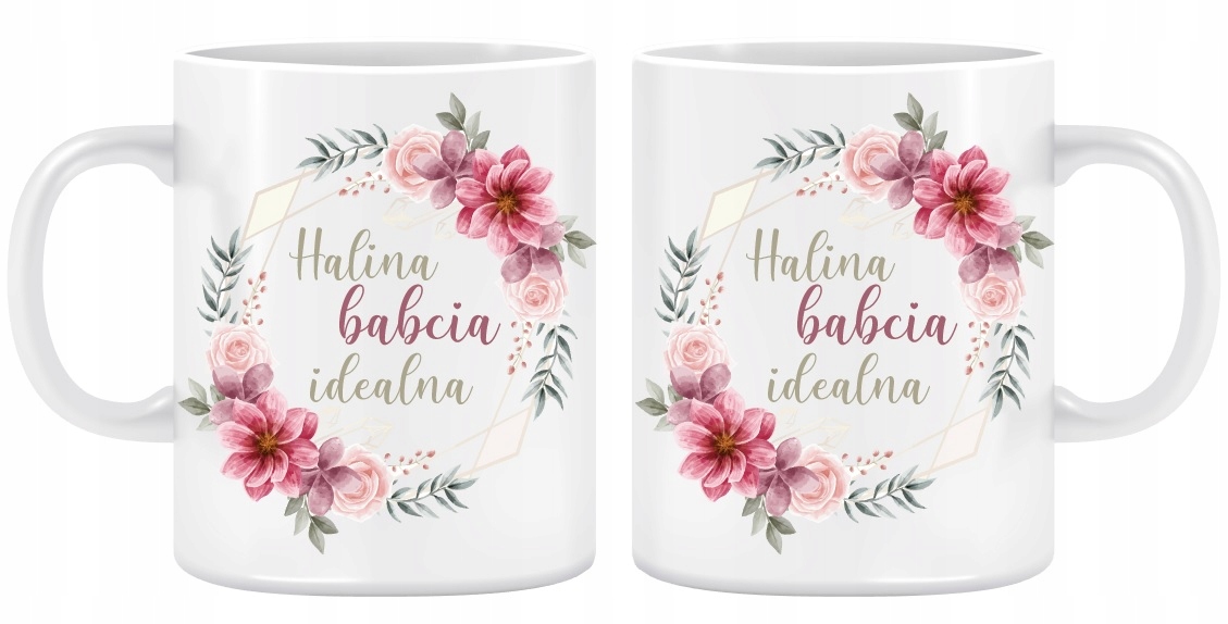 

Kubek Babci prezent Dzień Babci + Imię gratis