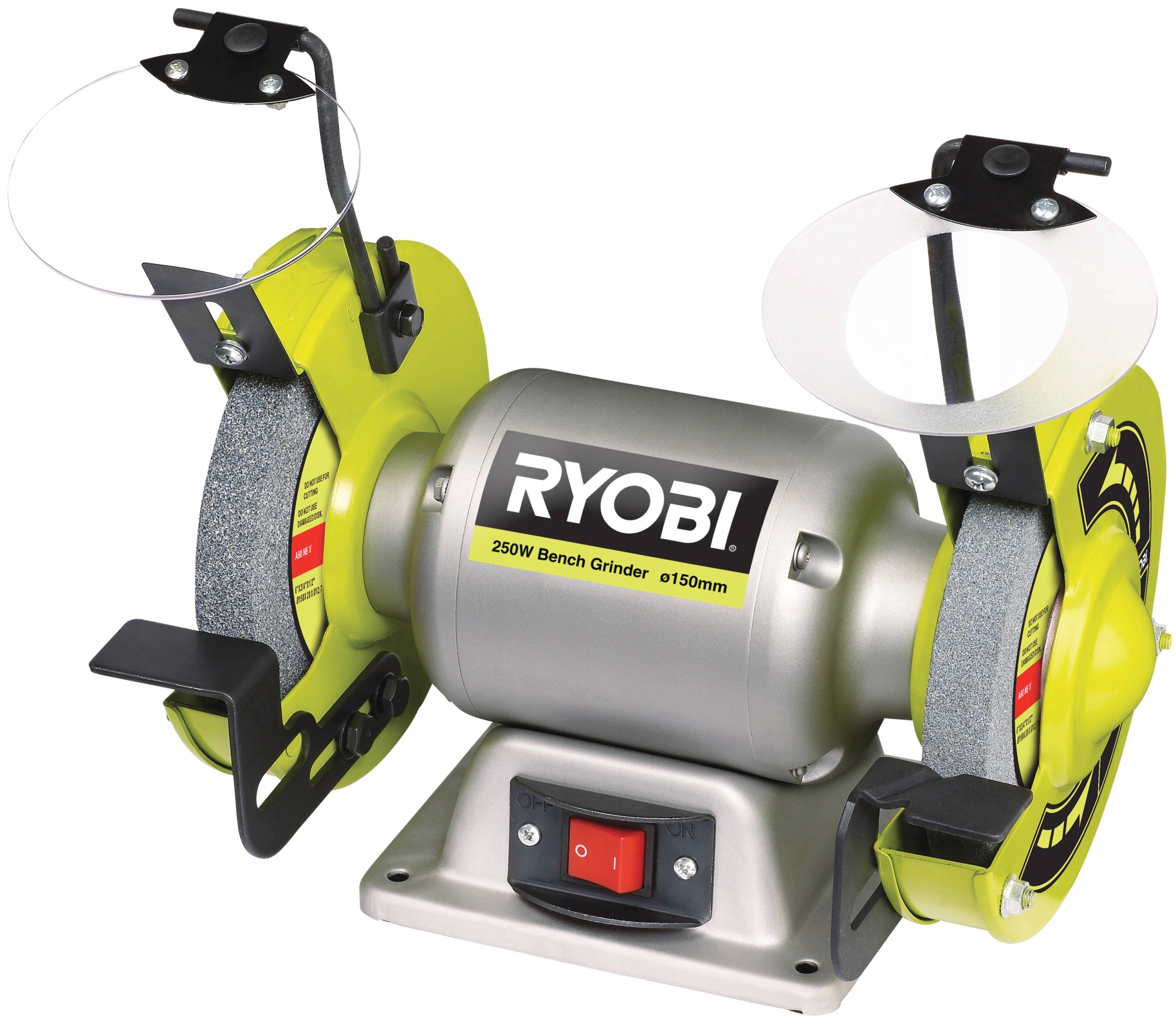 Ryobi Stolová dvojkotúčová brúska 250 W RBG6G1 2 Kamene